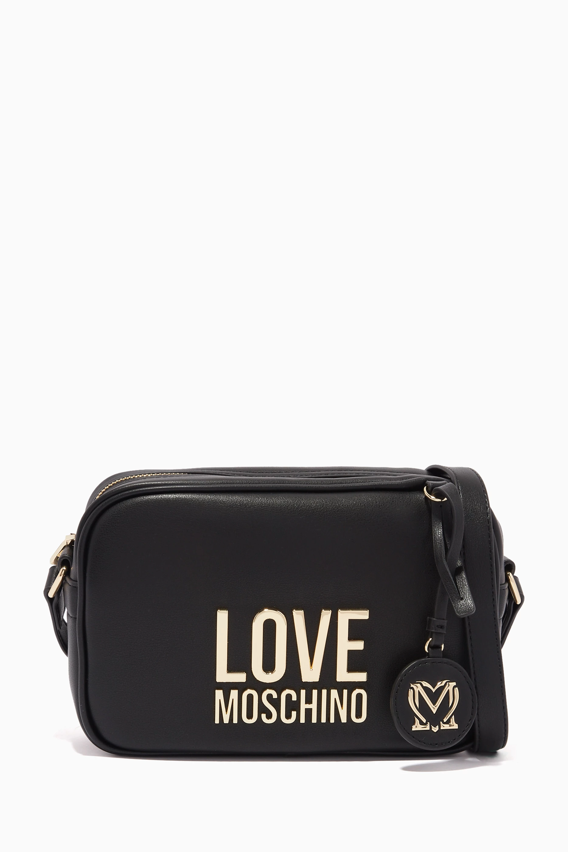 Love moschino canvas cross body bag store