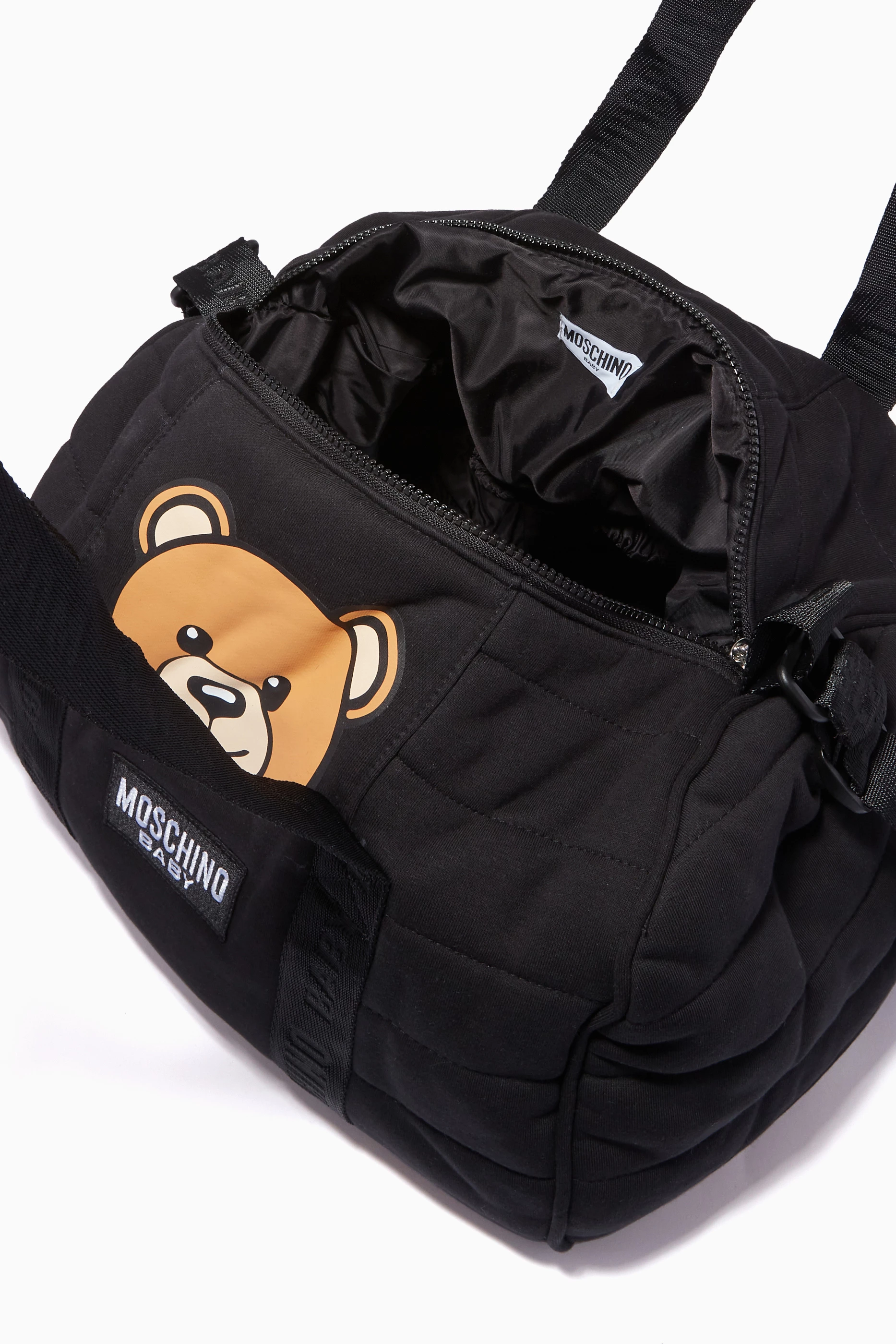 Moschino diaper sale bag black