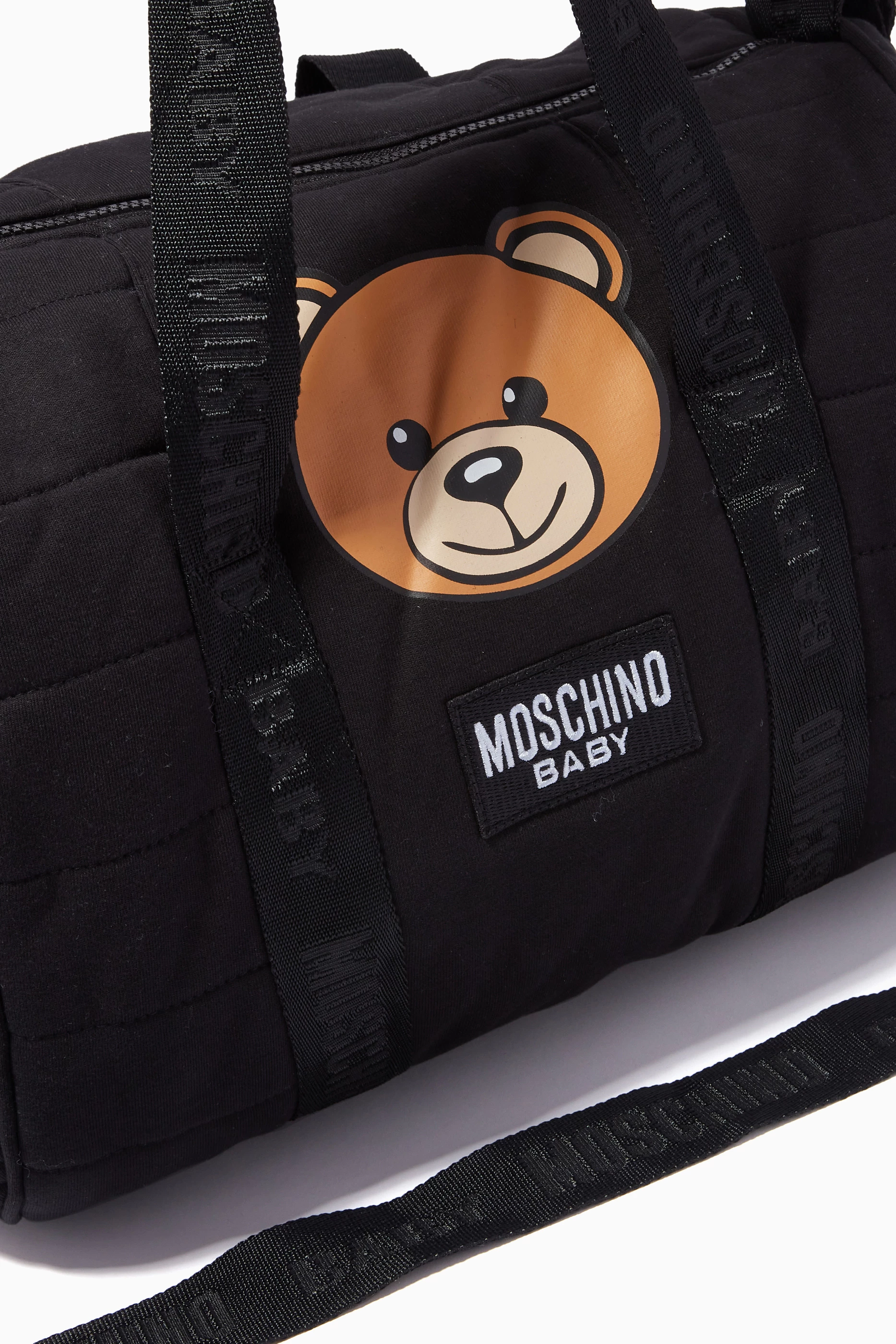 Moschino diaper bag black clearance