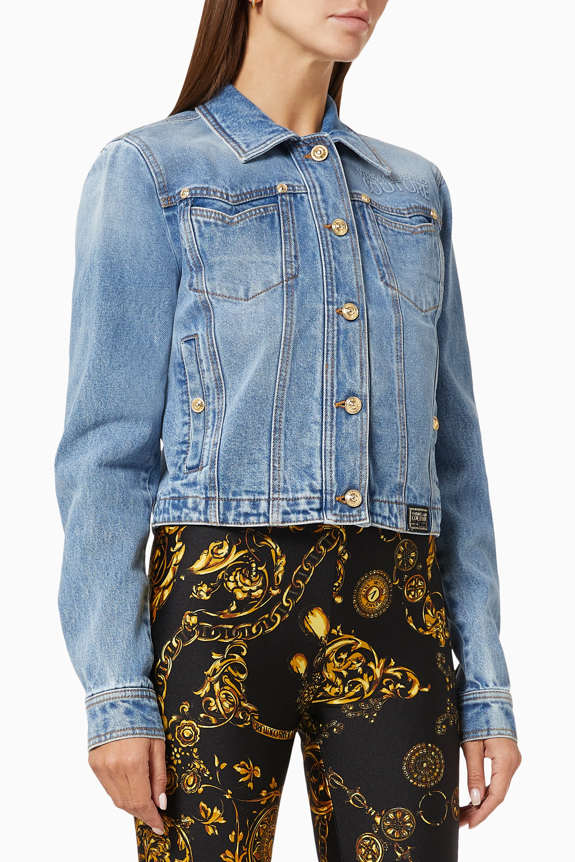 Versace 2024 jean jacket