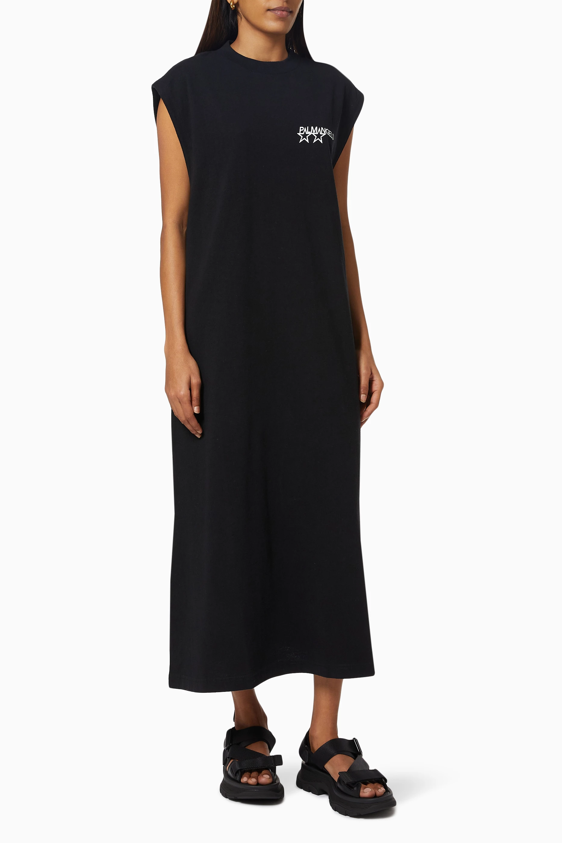 Palm shirt dress deals