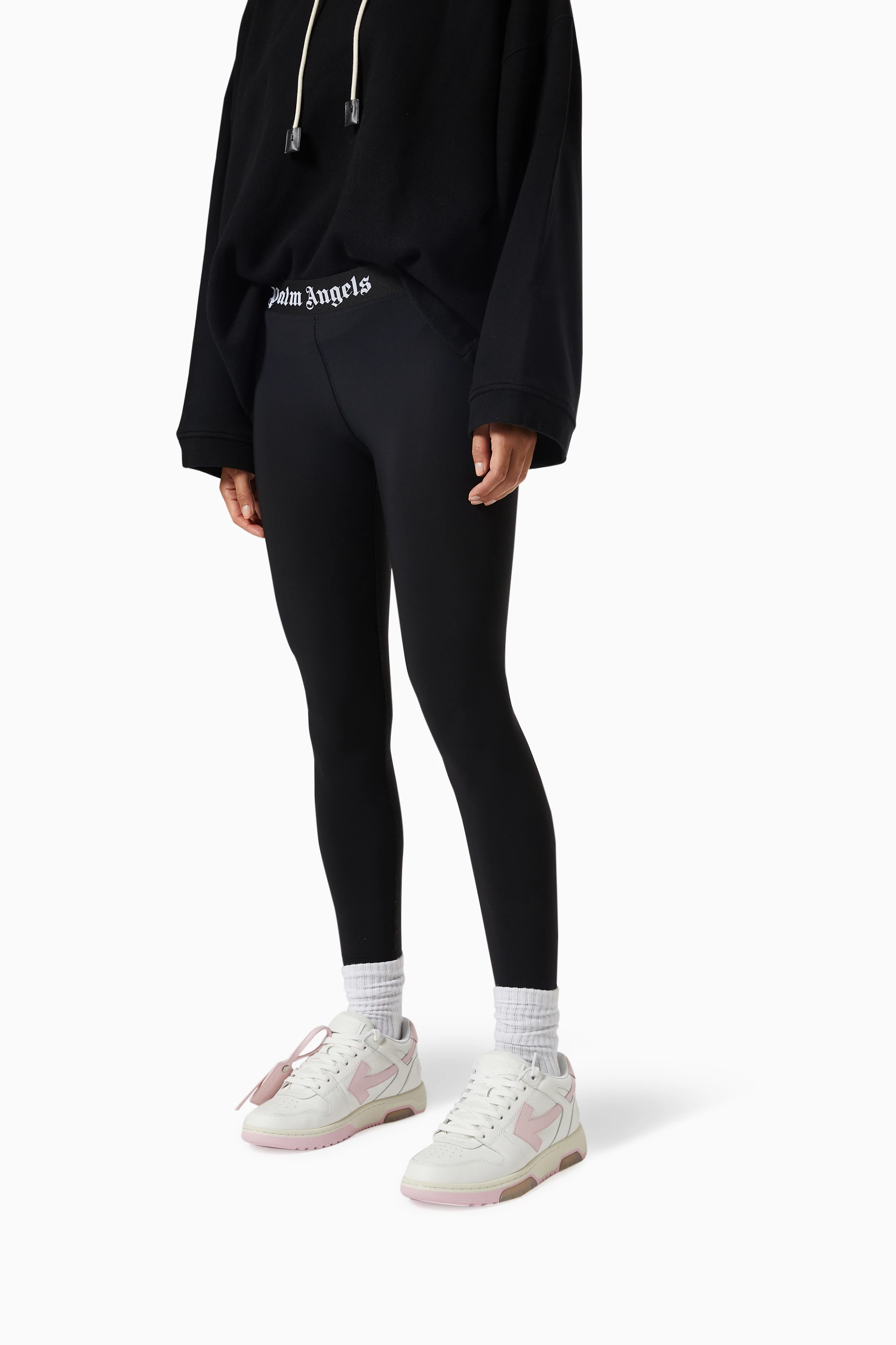 Palm Angels leggings in stretch fabric
