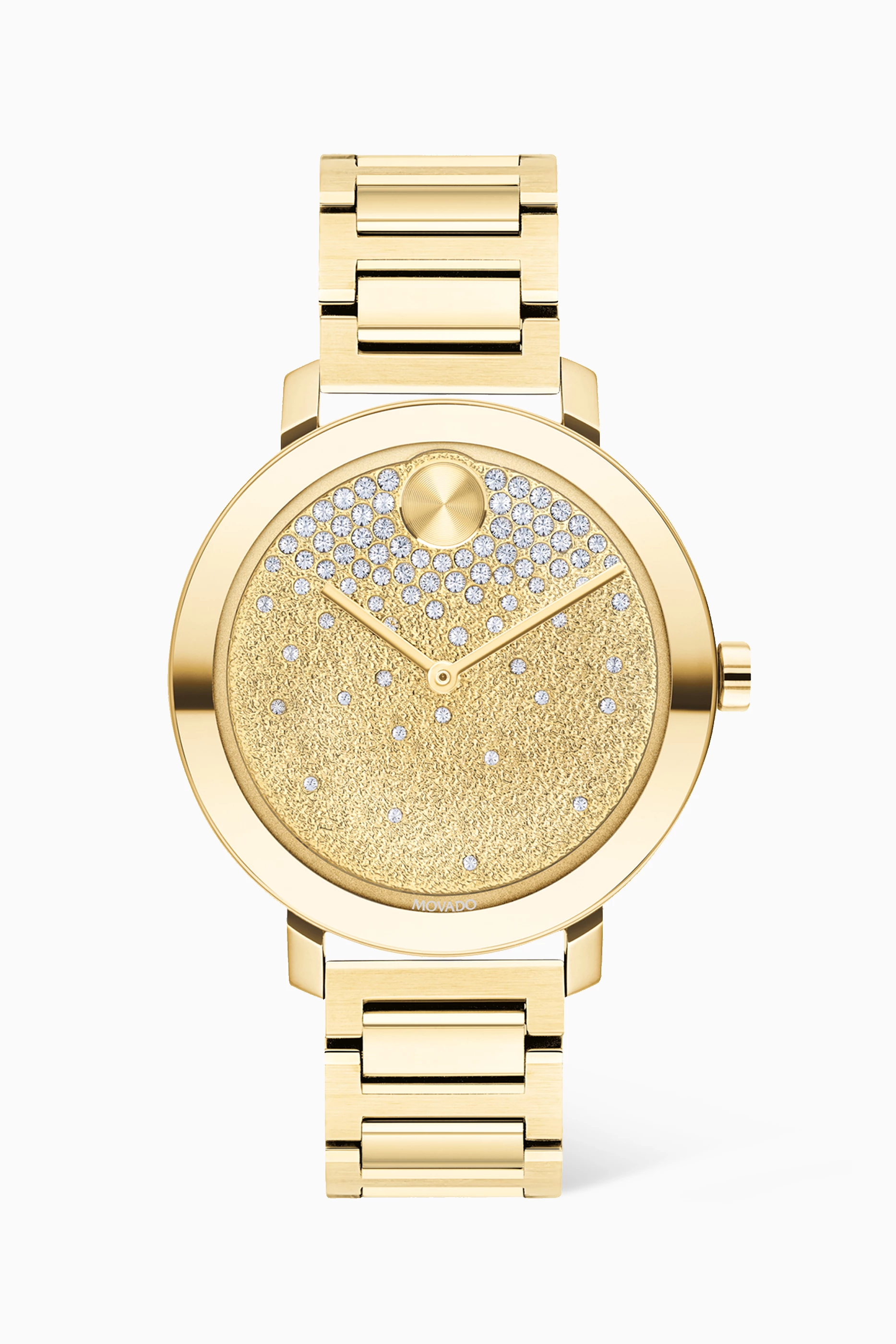 Buy Movado Gold BOLD Evolution Quartz Watch for Women in UAE Ounass