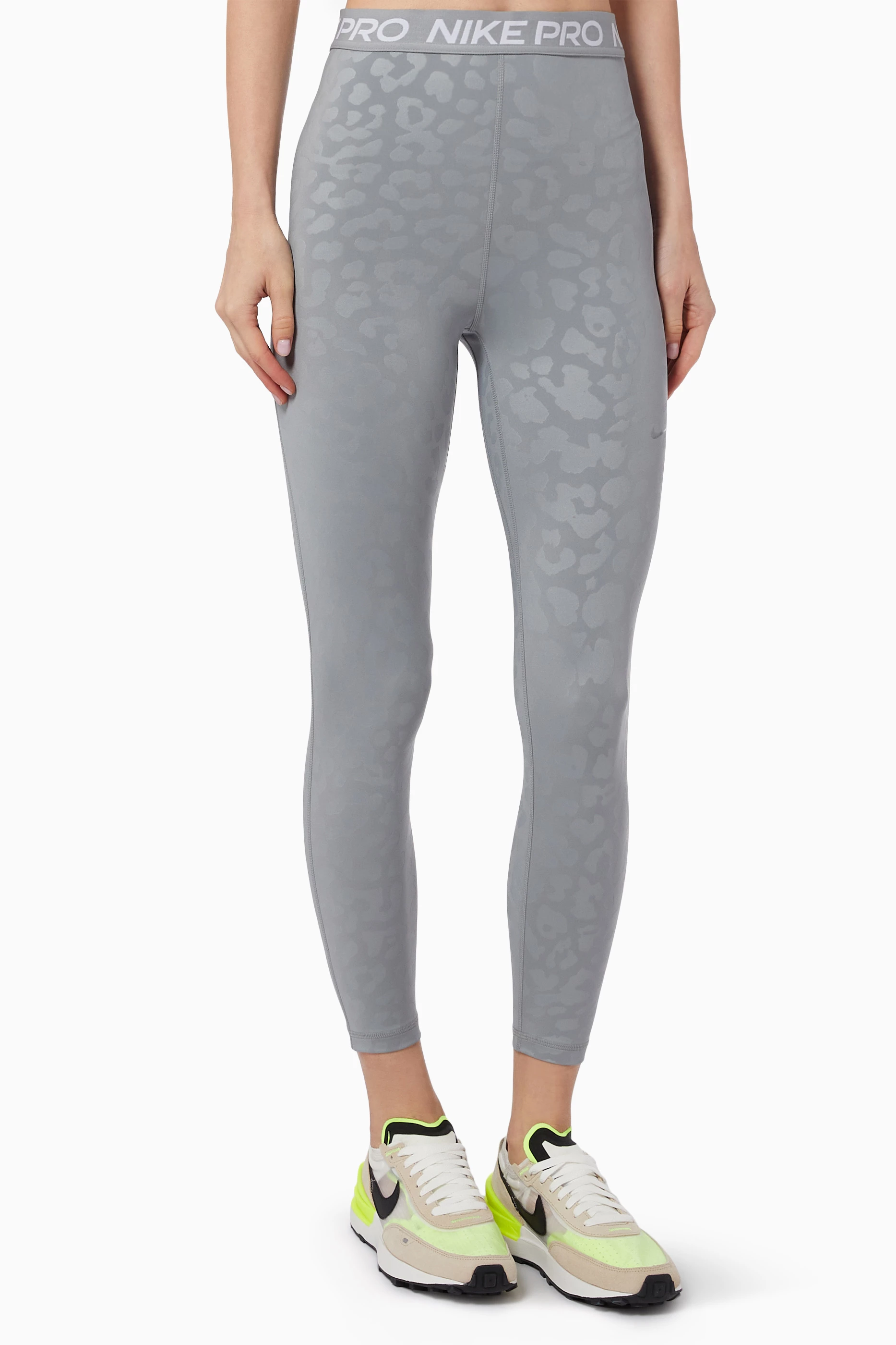 Womens nike grey leggings discount
