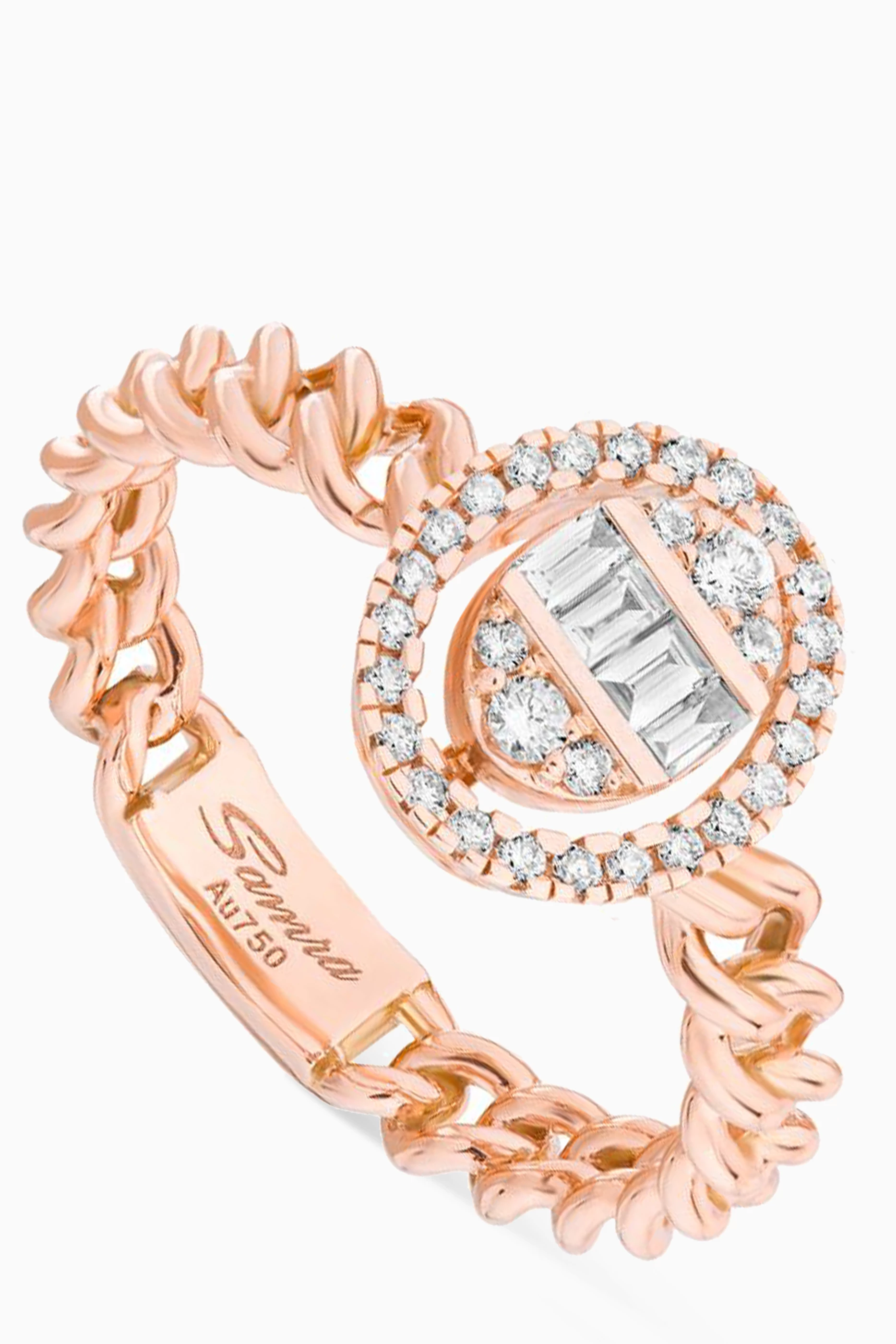 Au750 shop rose gold