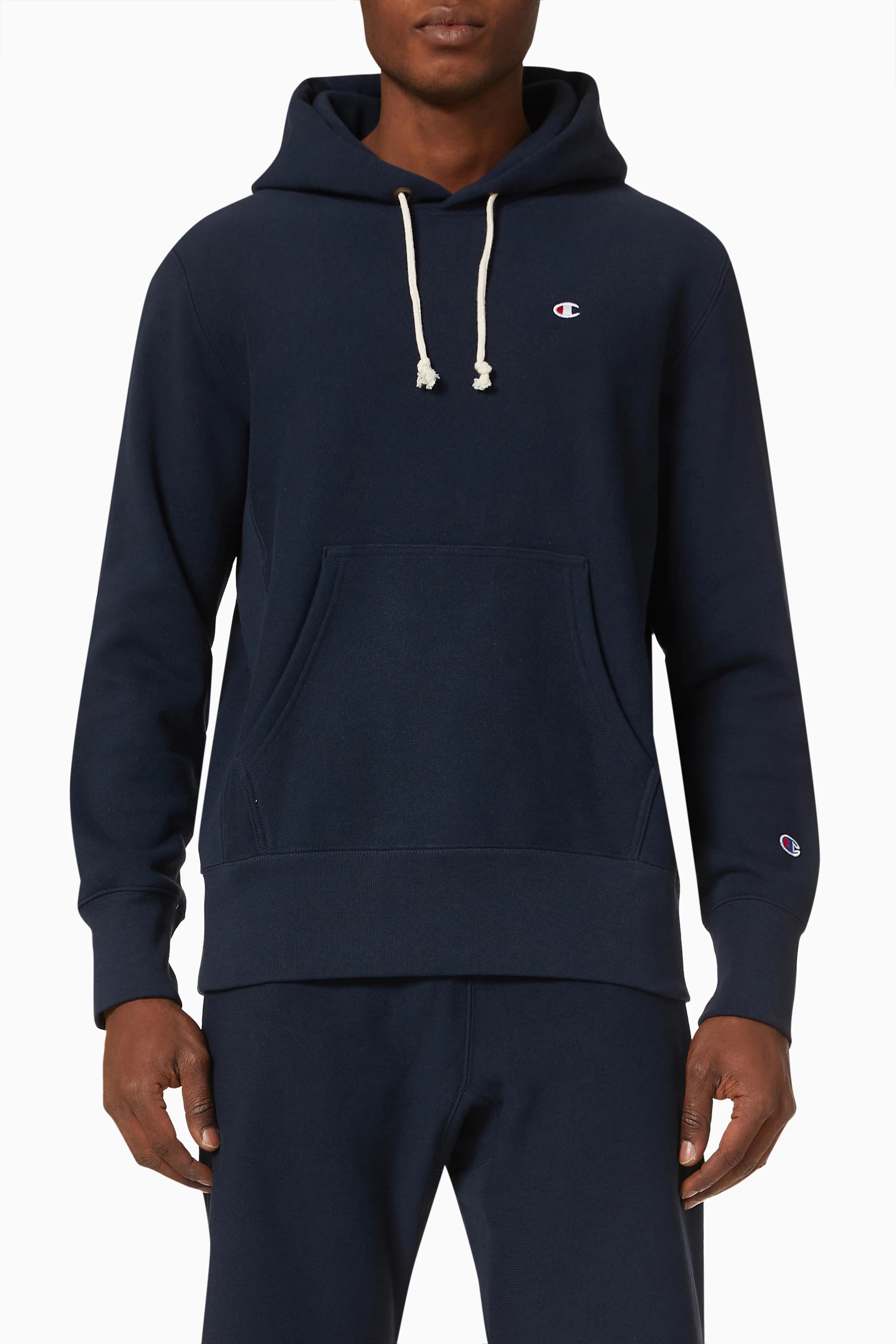 Champion Men's Waffle Knit Hoodie, Men's Hooded Sweatshirt, Men's Logo  Hoodie, Navy-586768, Small : : Clothing, Shoes & Accessories