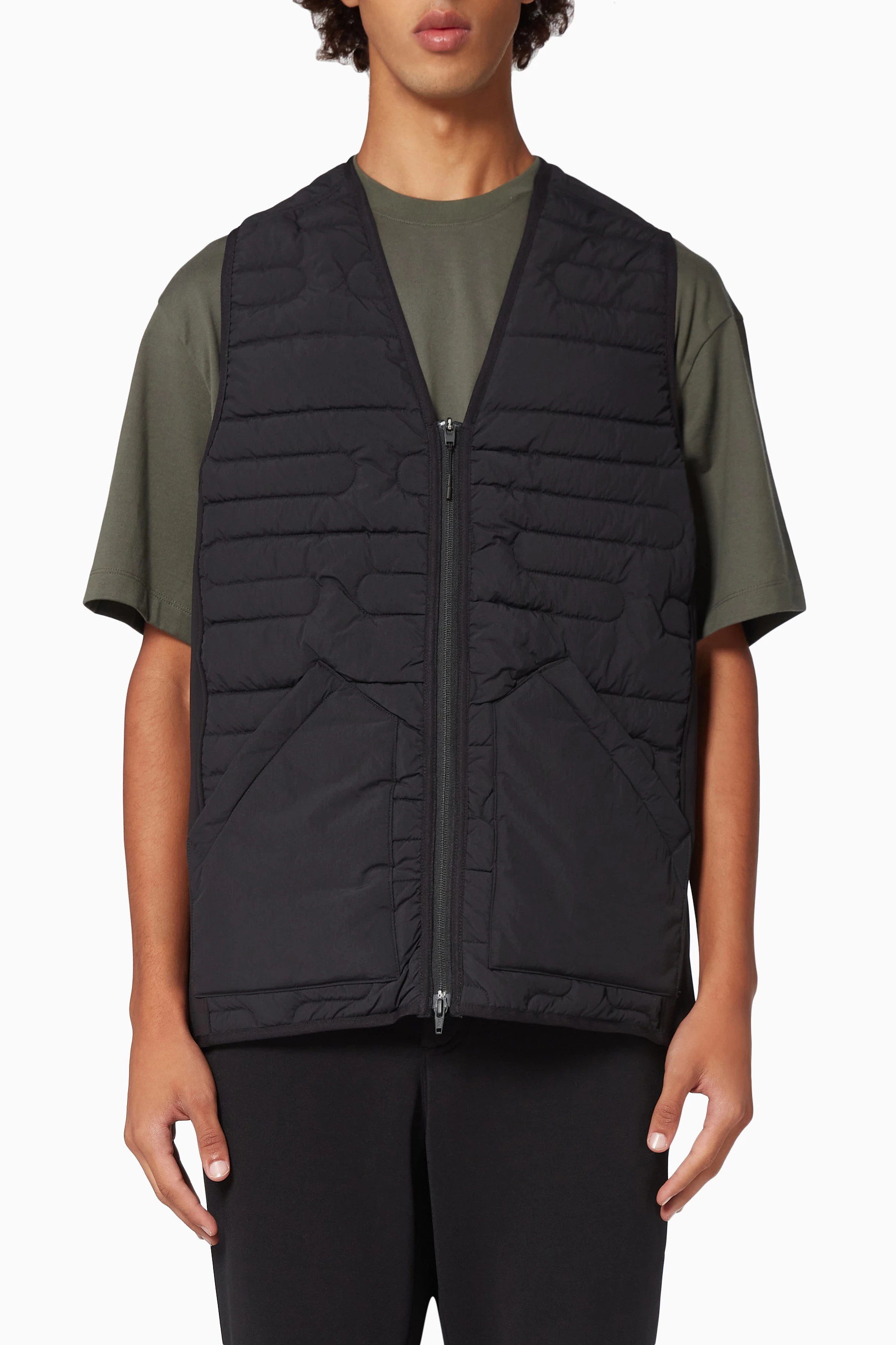 Arket nylon liner vest best sale