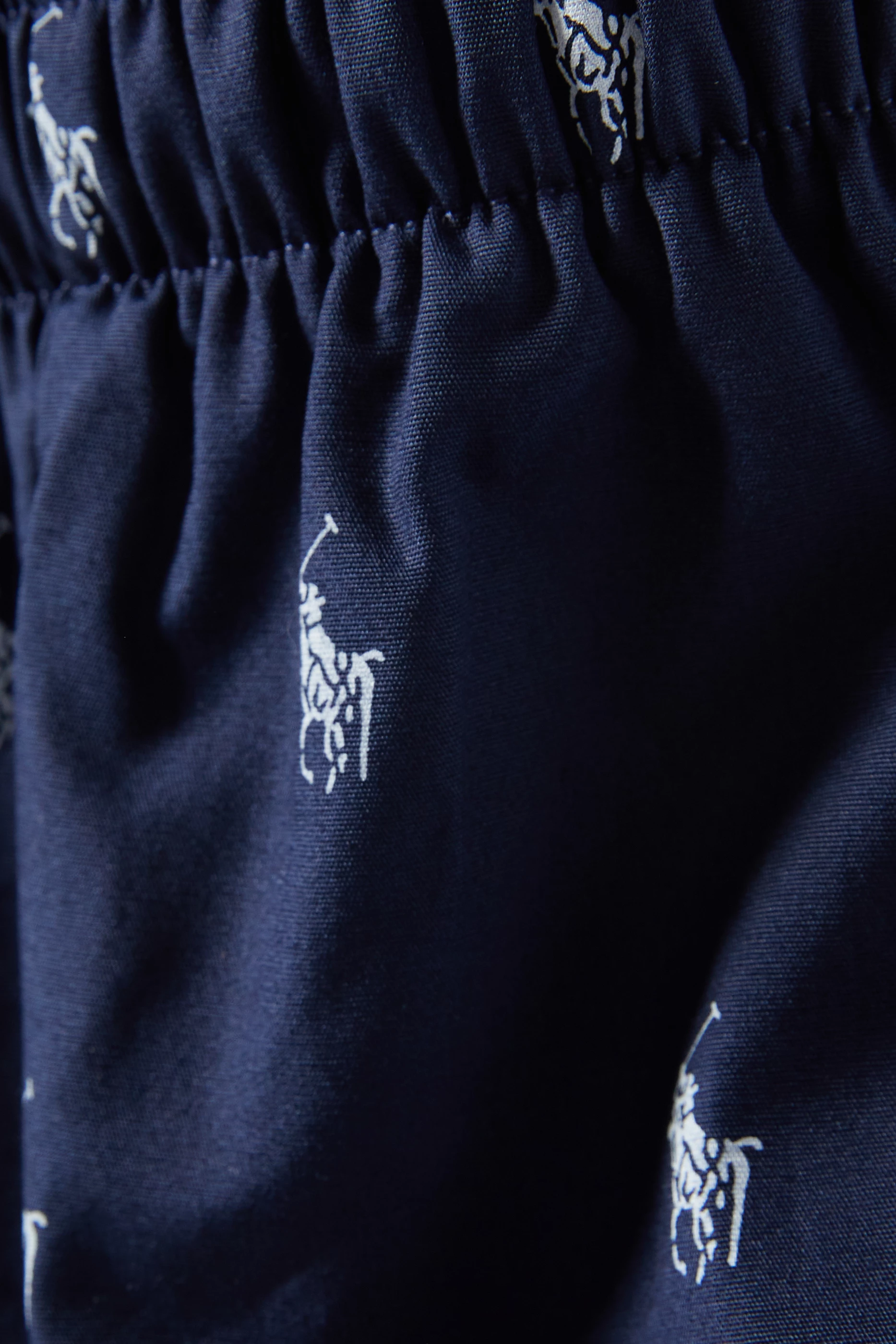 Buy Polo Ralph Lauren Blue Pony Print Pyjama Pants in Cotton for Men in UAE