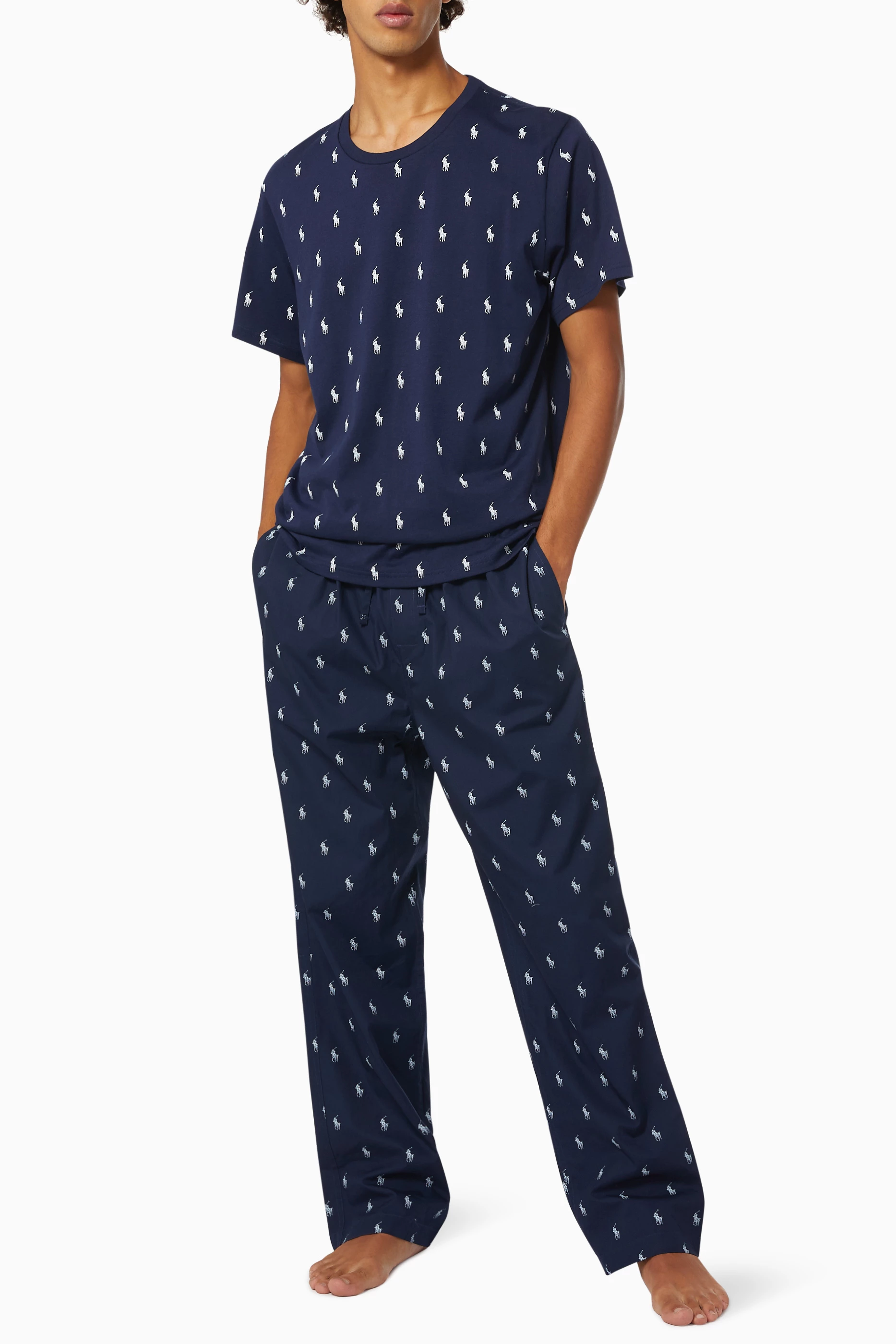 Pajama pants polo shop