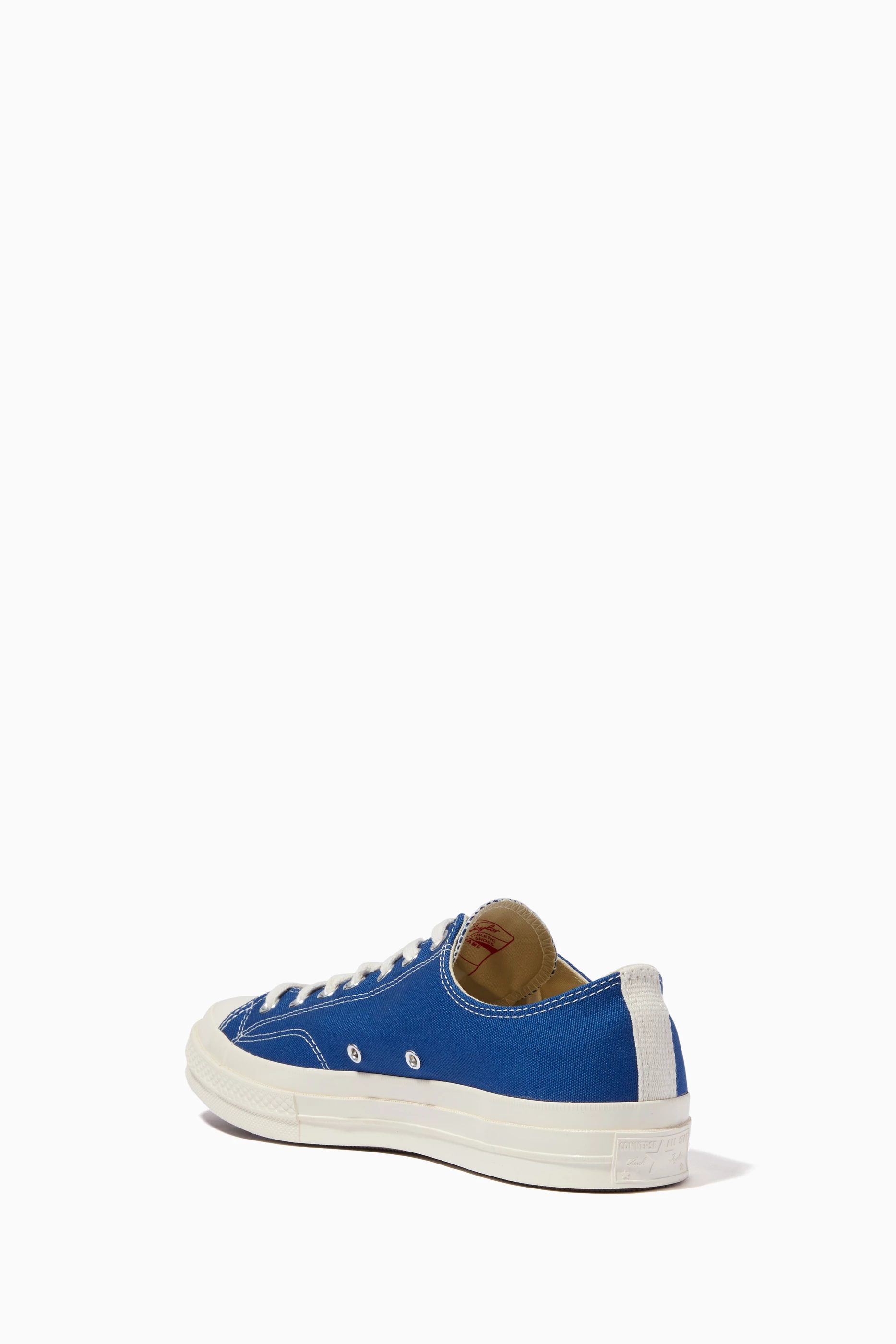 Buy Comme des Gar ons PLAY Blue x Converse Chuck 70 Low Top