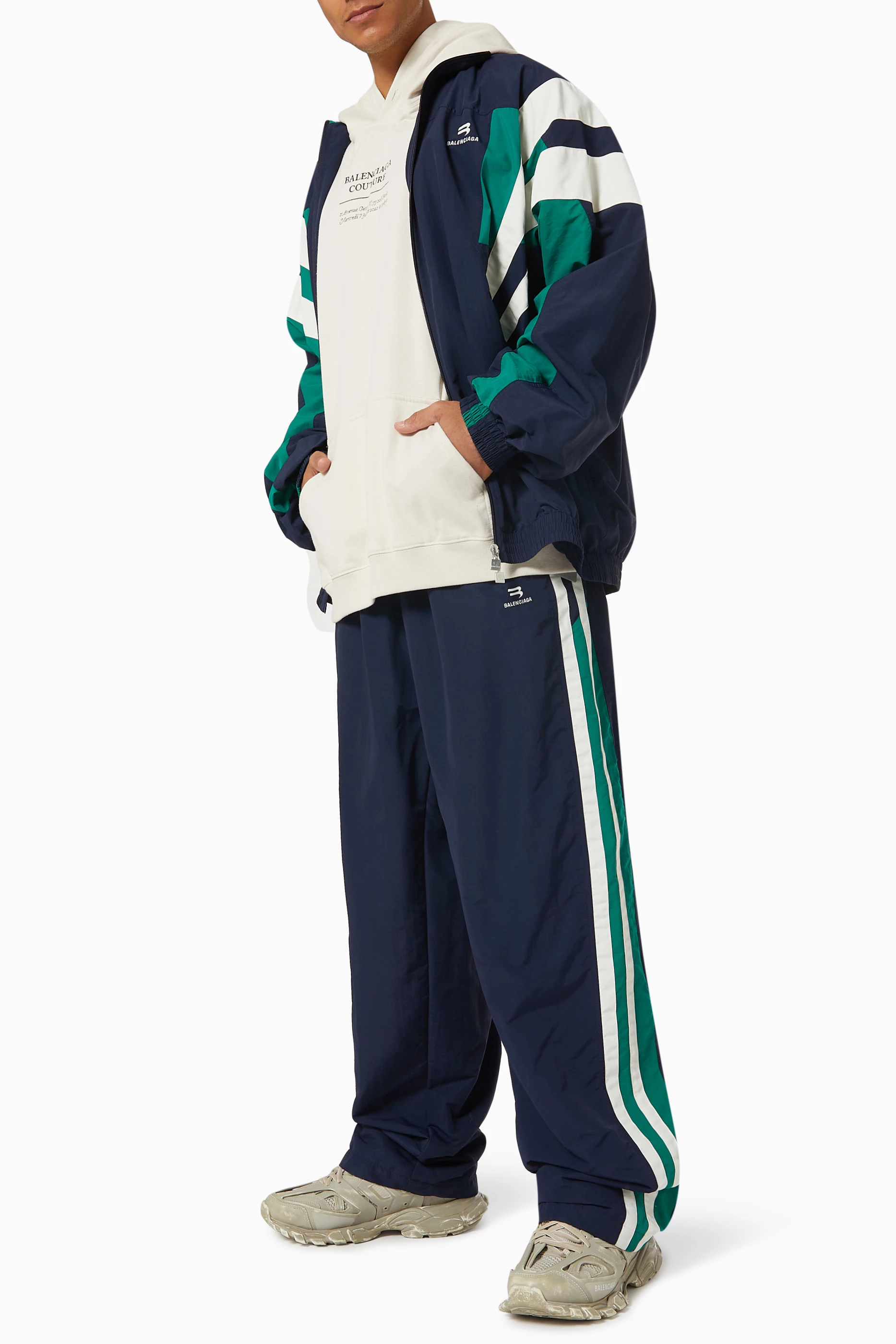 Balenciaga discount sweatsuit navy