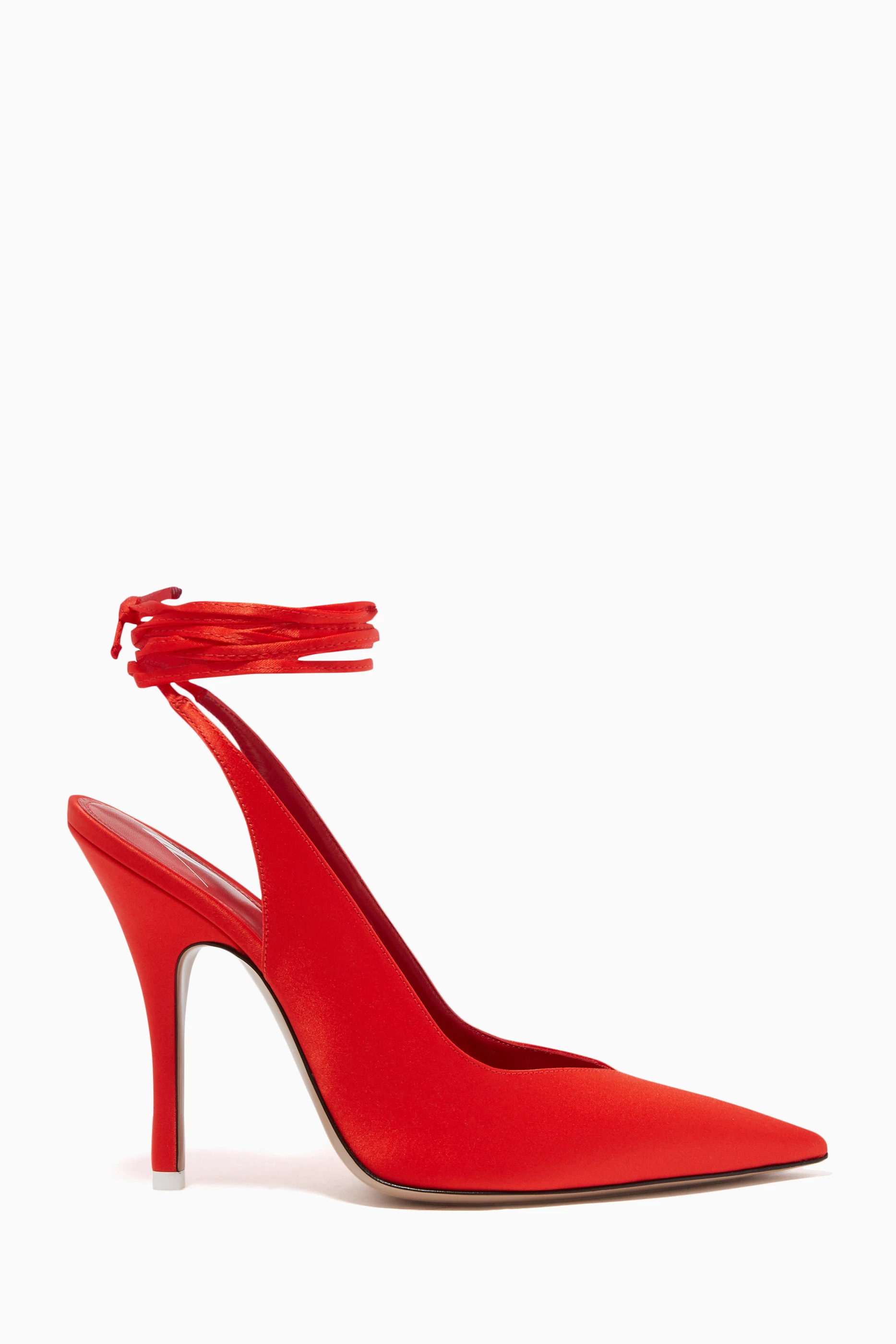 Orange slingback heels shop