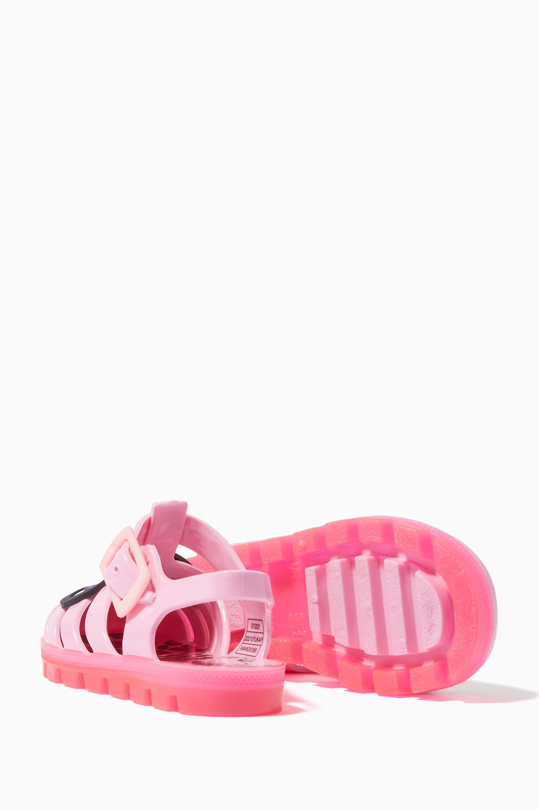 Boss jelly sandals cheap