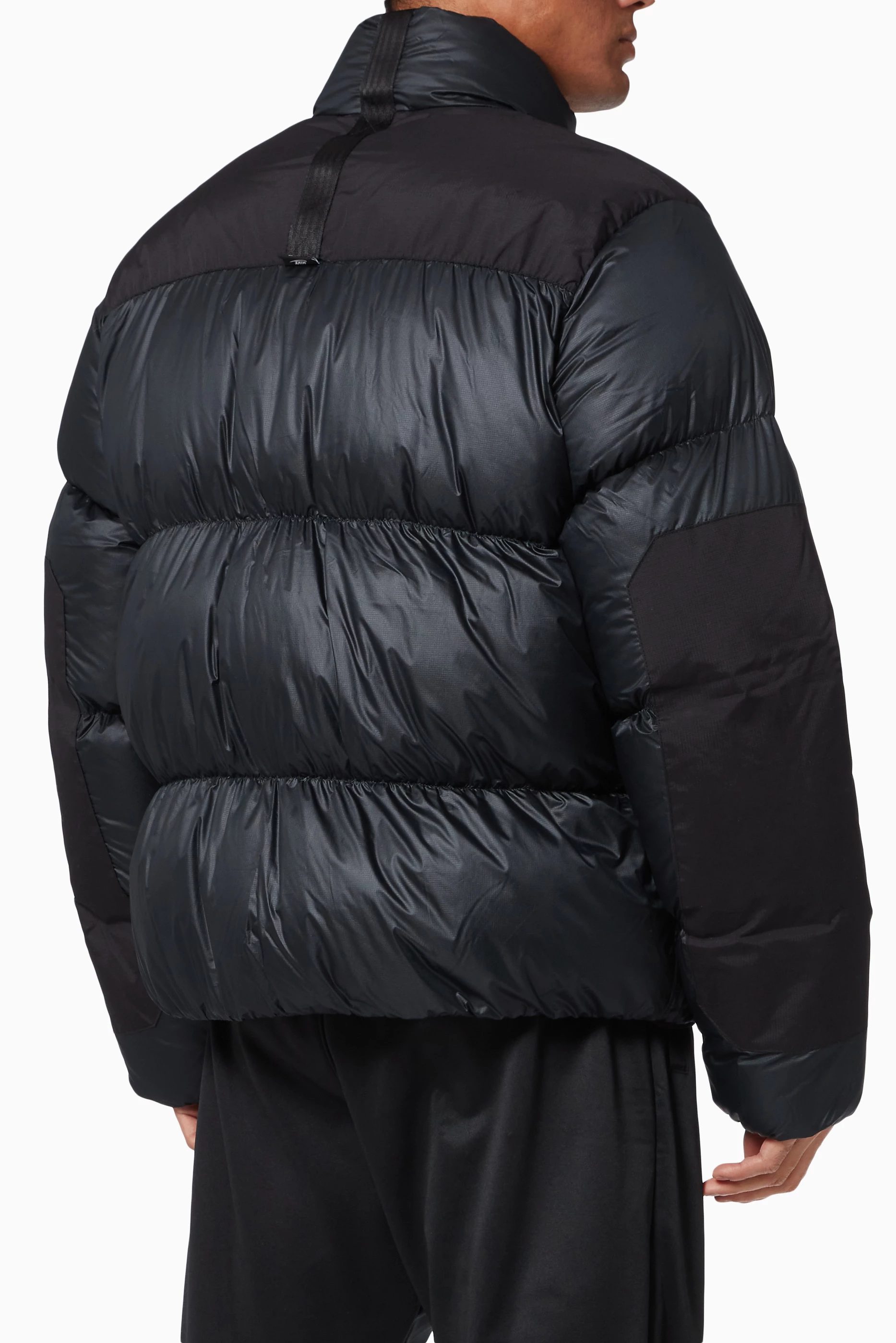 Buy Nike Black Sportswear Therma FIT Repel Puffer Jacket in