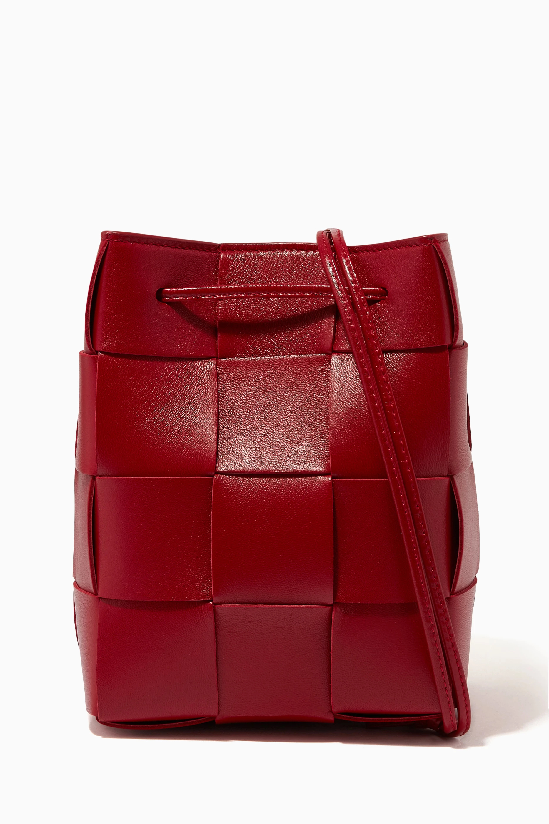 Bottega veneta best sale red bag