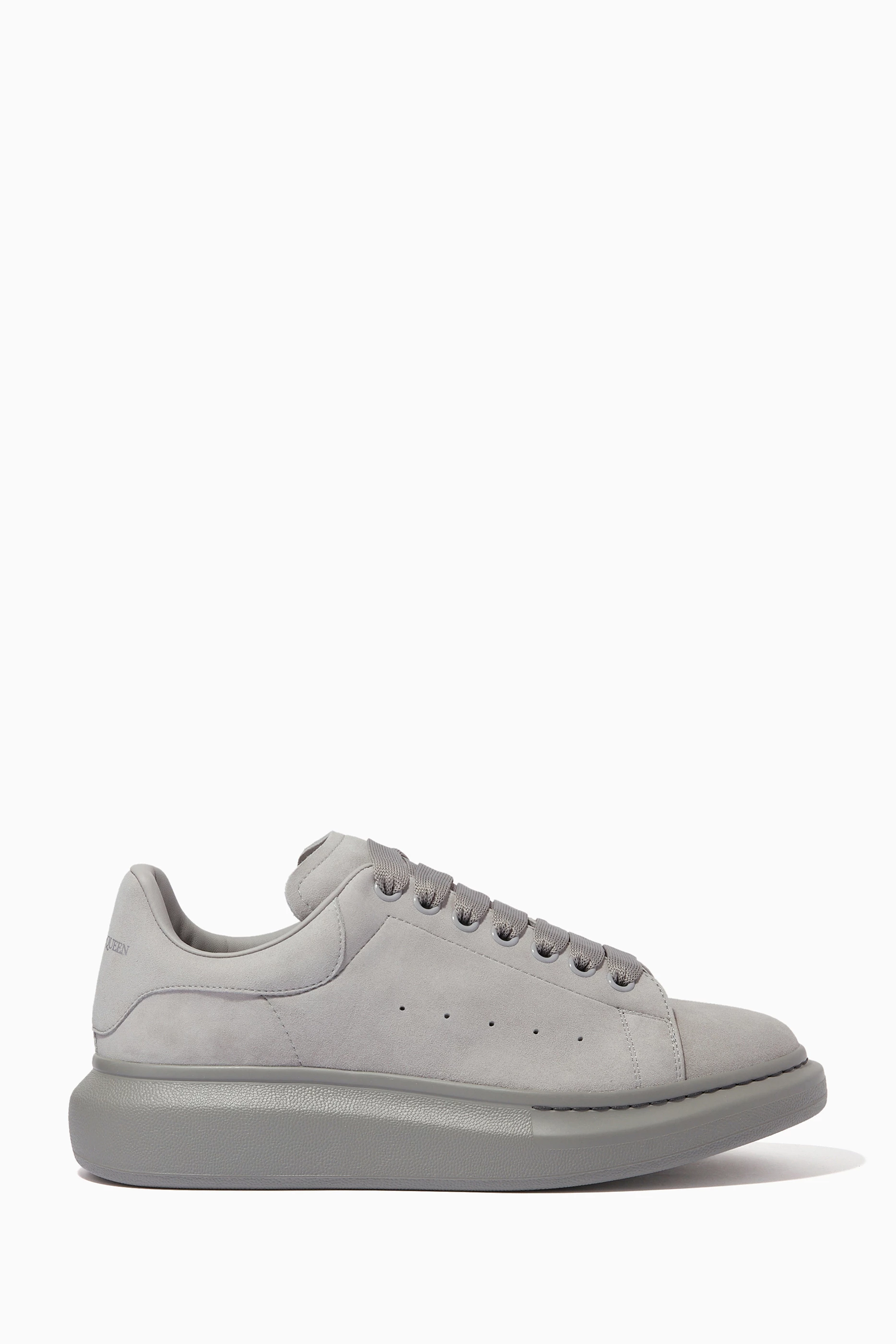 Alexander mcqueen shoes new arrivals grey suede