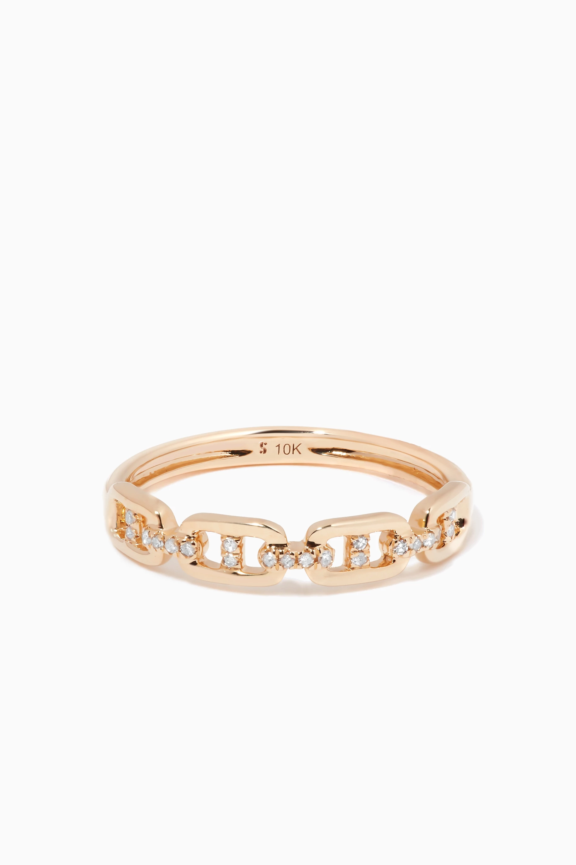 Diamond anchor ring hot sale