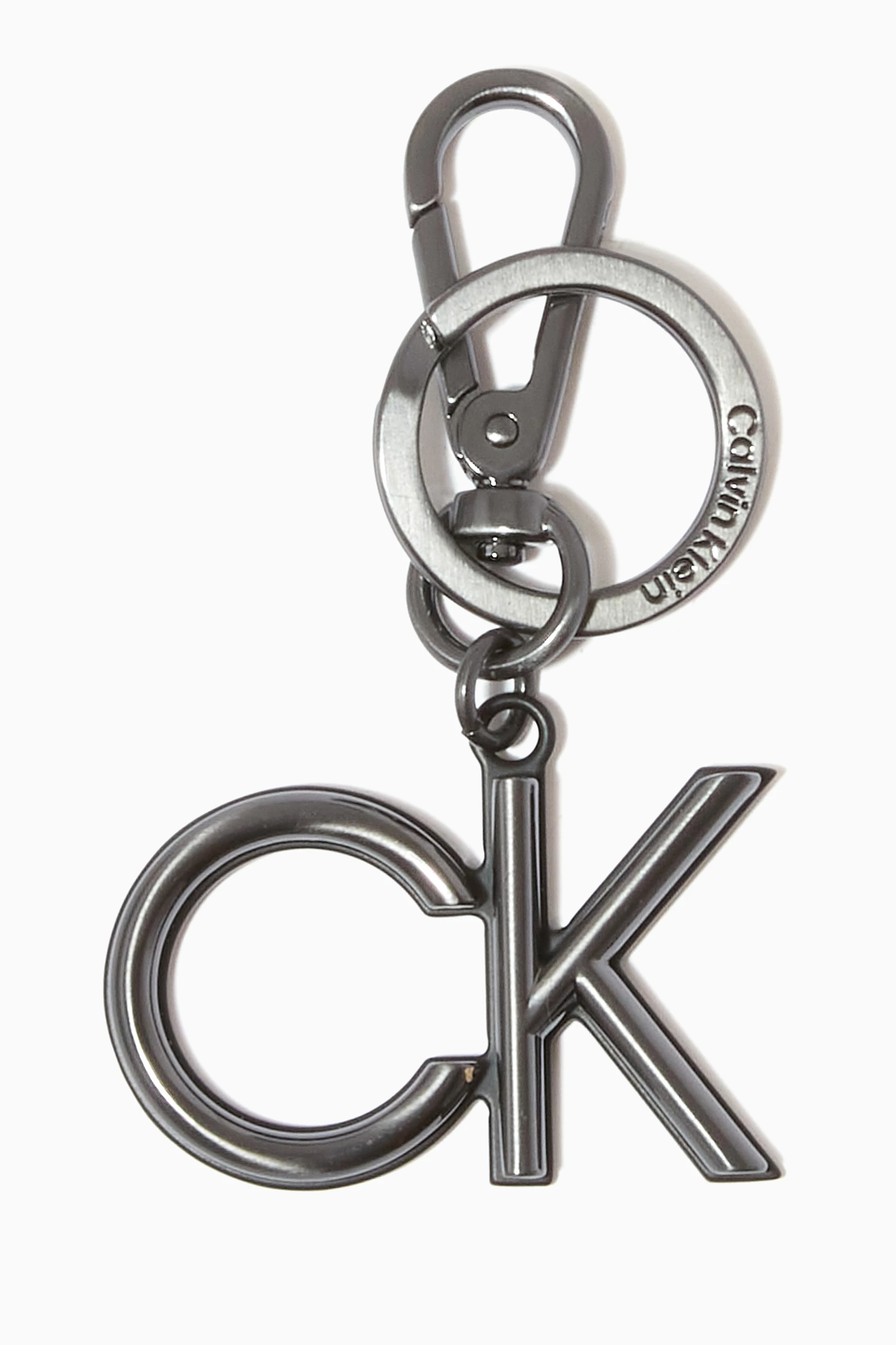 Buy Calvin Klein Black Logo Keyring for Men in UAE Ounass
