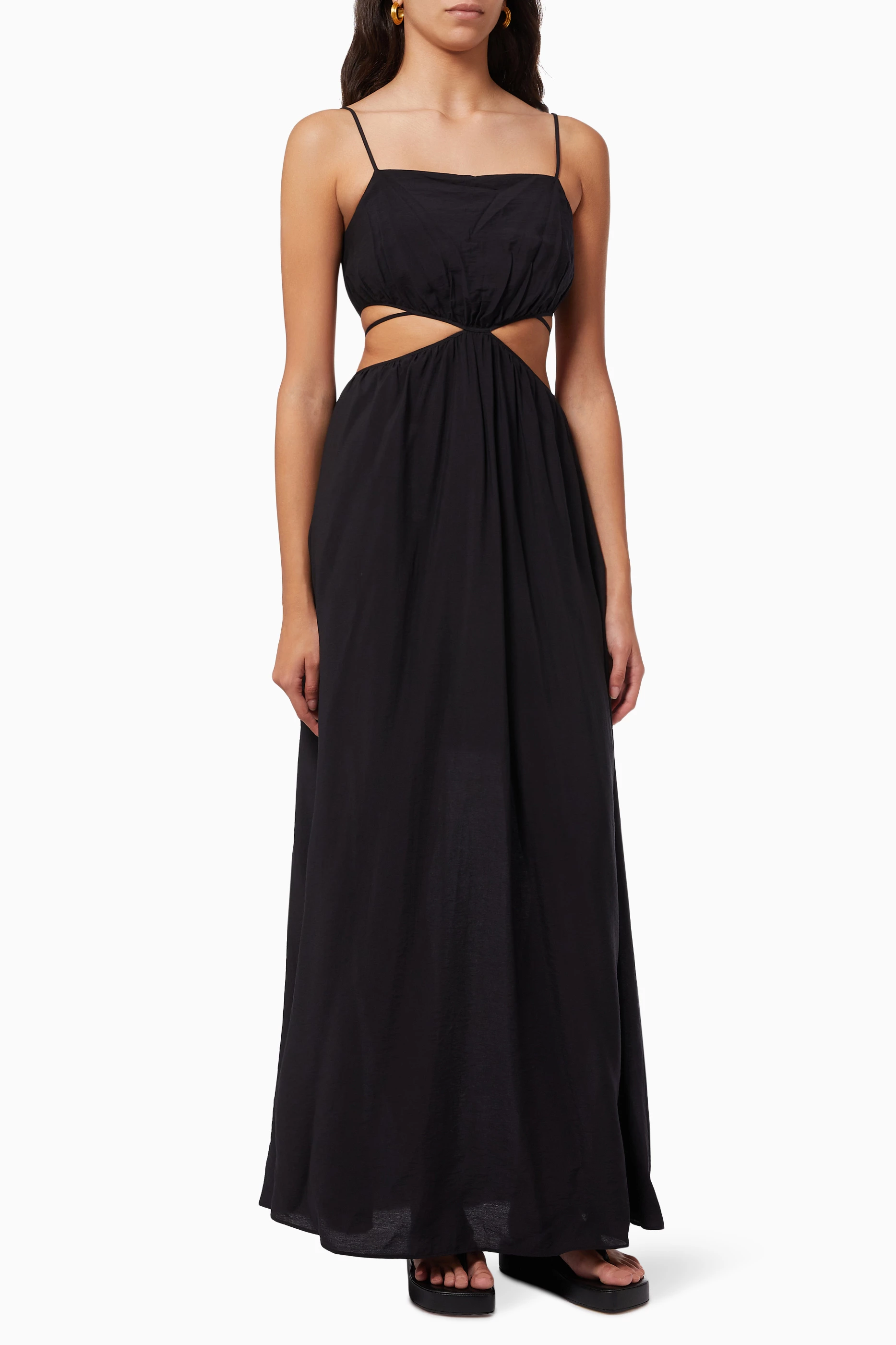 Aerie cutout store maxi dress
