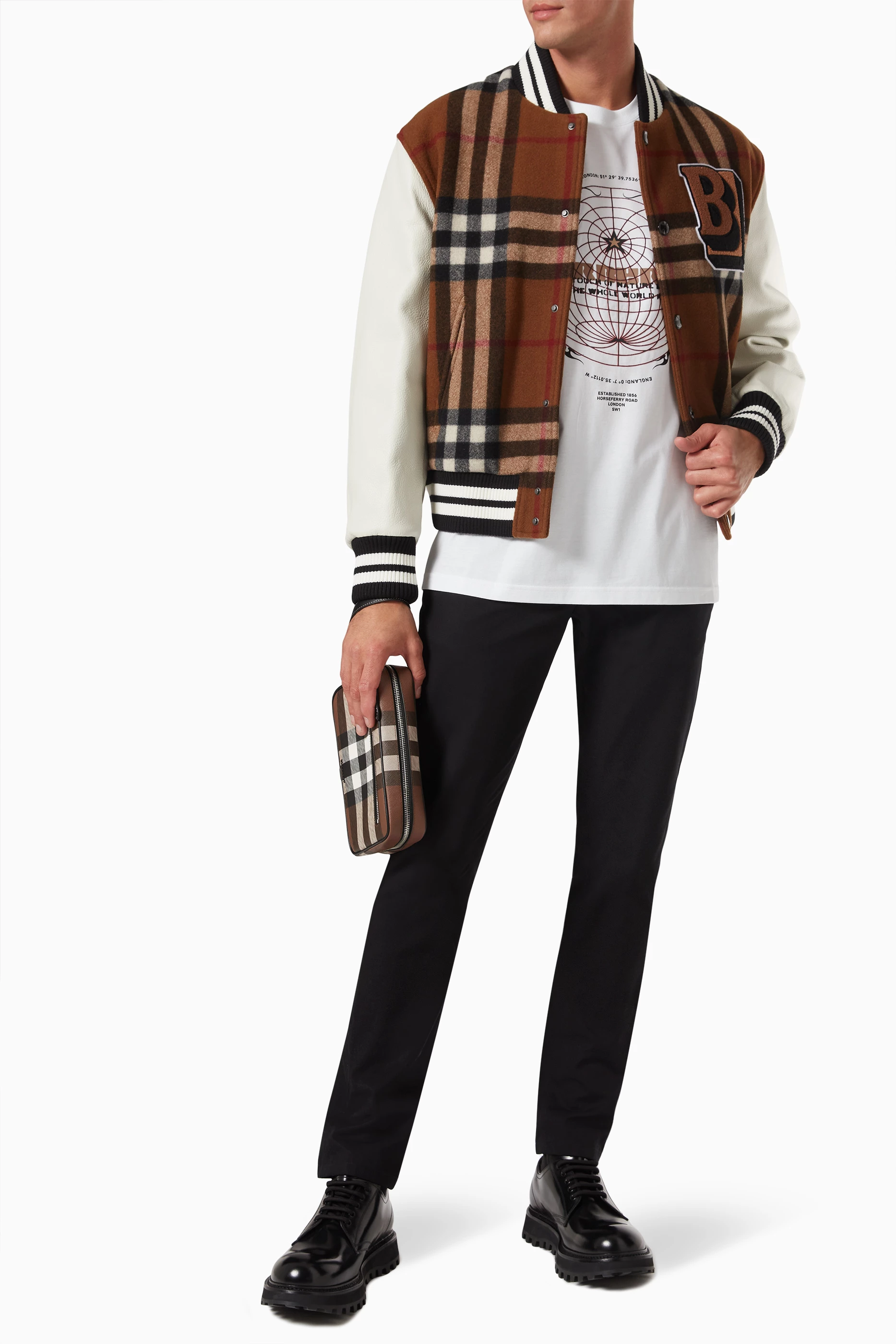 Oversized sale burberry shirt