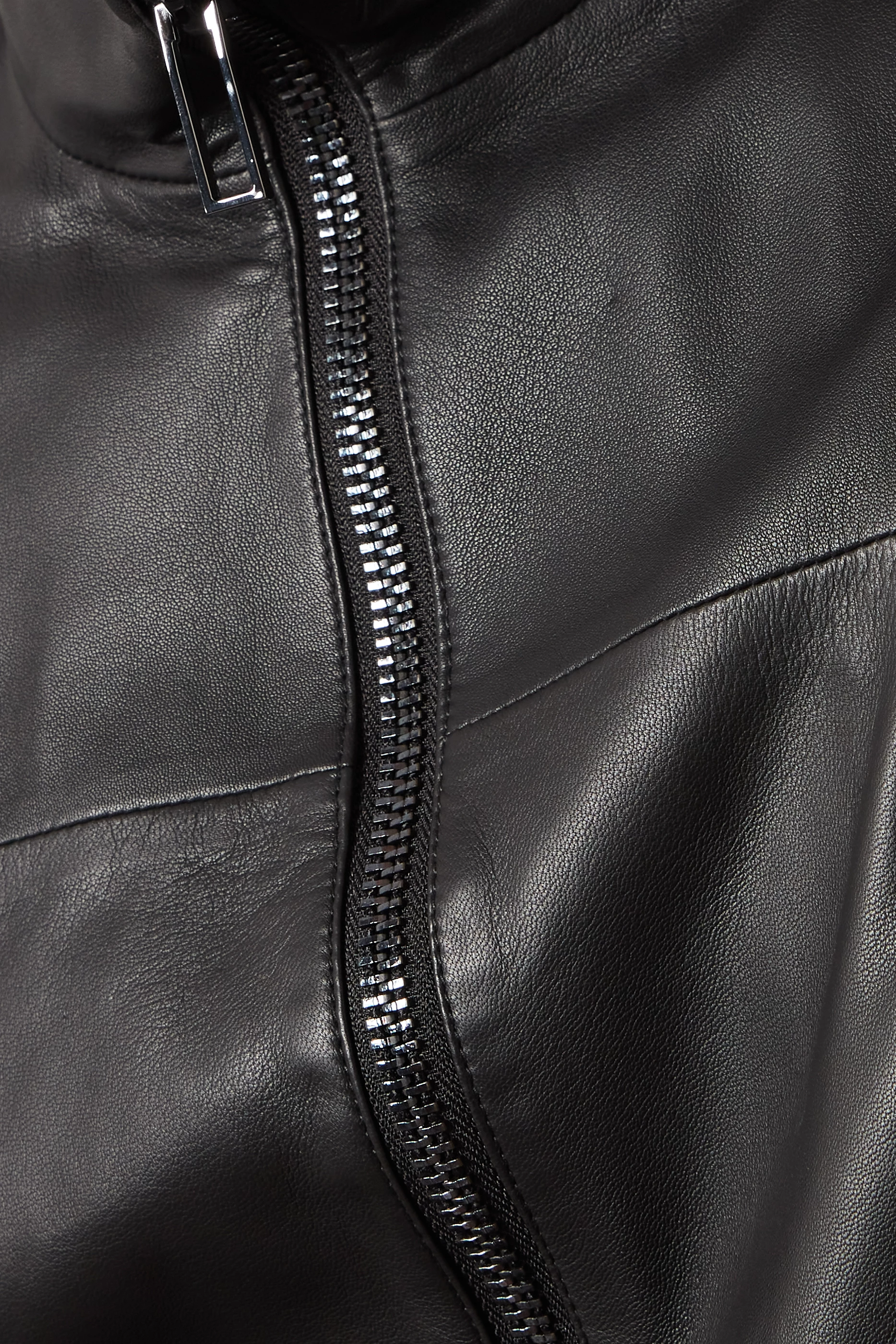 Buy Emporio Armani Black Biker Jacket in Lambskin for Men in UAE