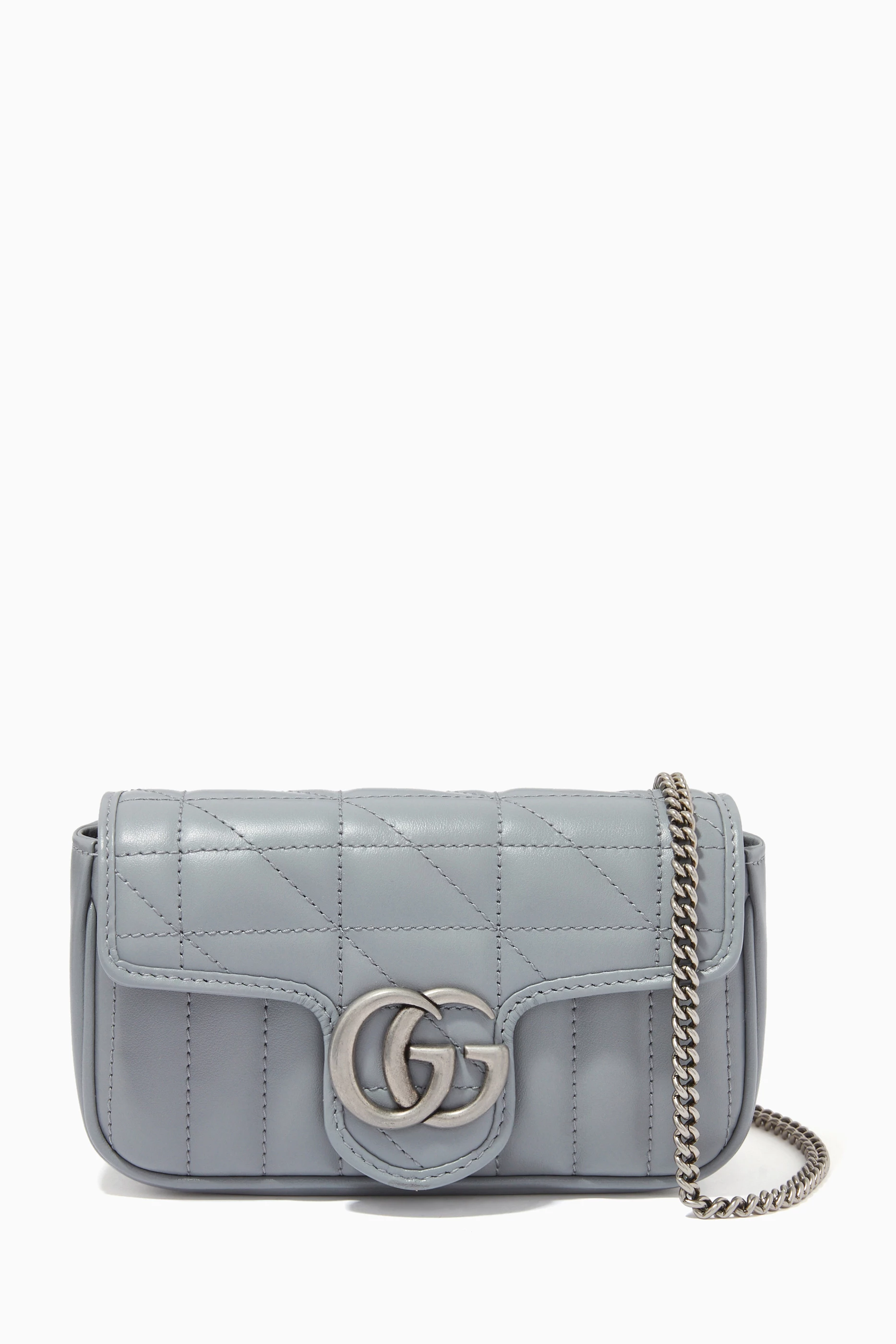 Gucci marmont grey sale