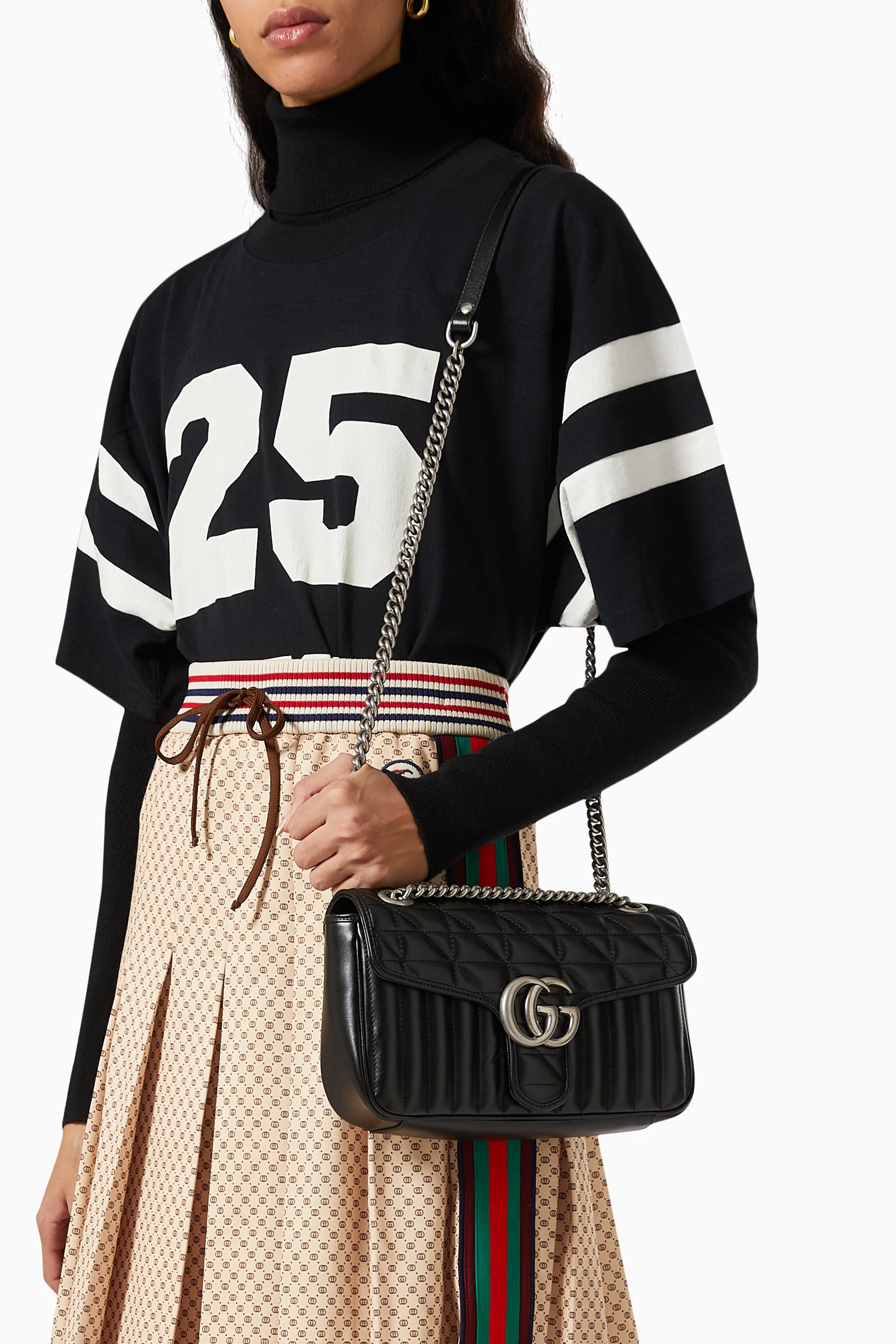 Gucci GG Marmont Matelassé Leather Super Mini Bag - dress. Raleigh