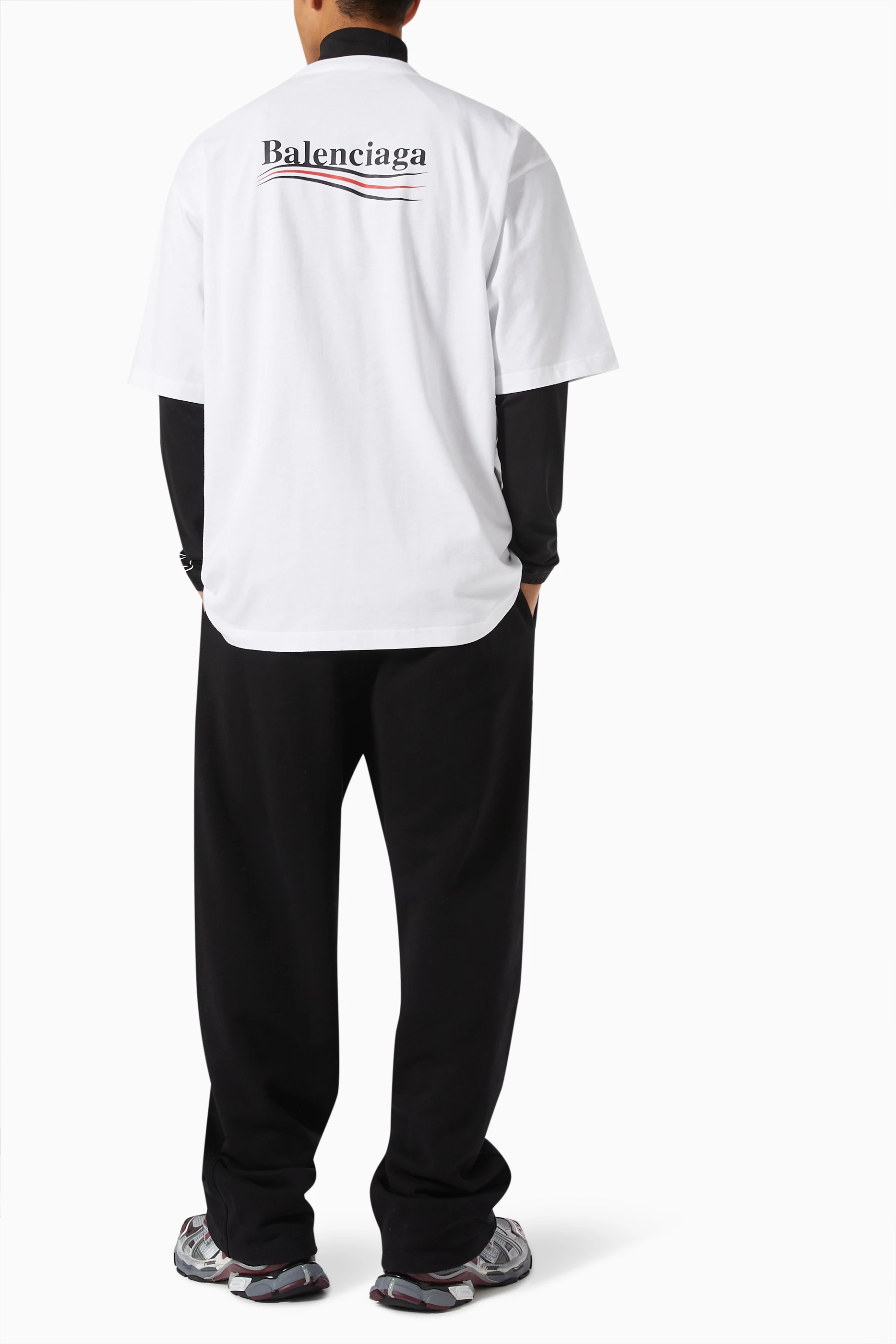 Balenciaga political shirt hotsell