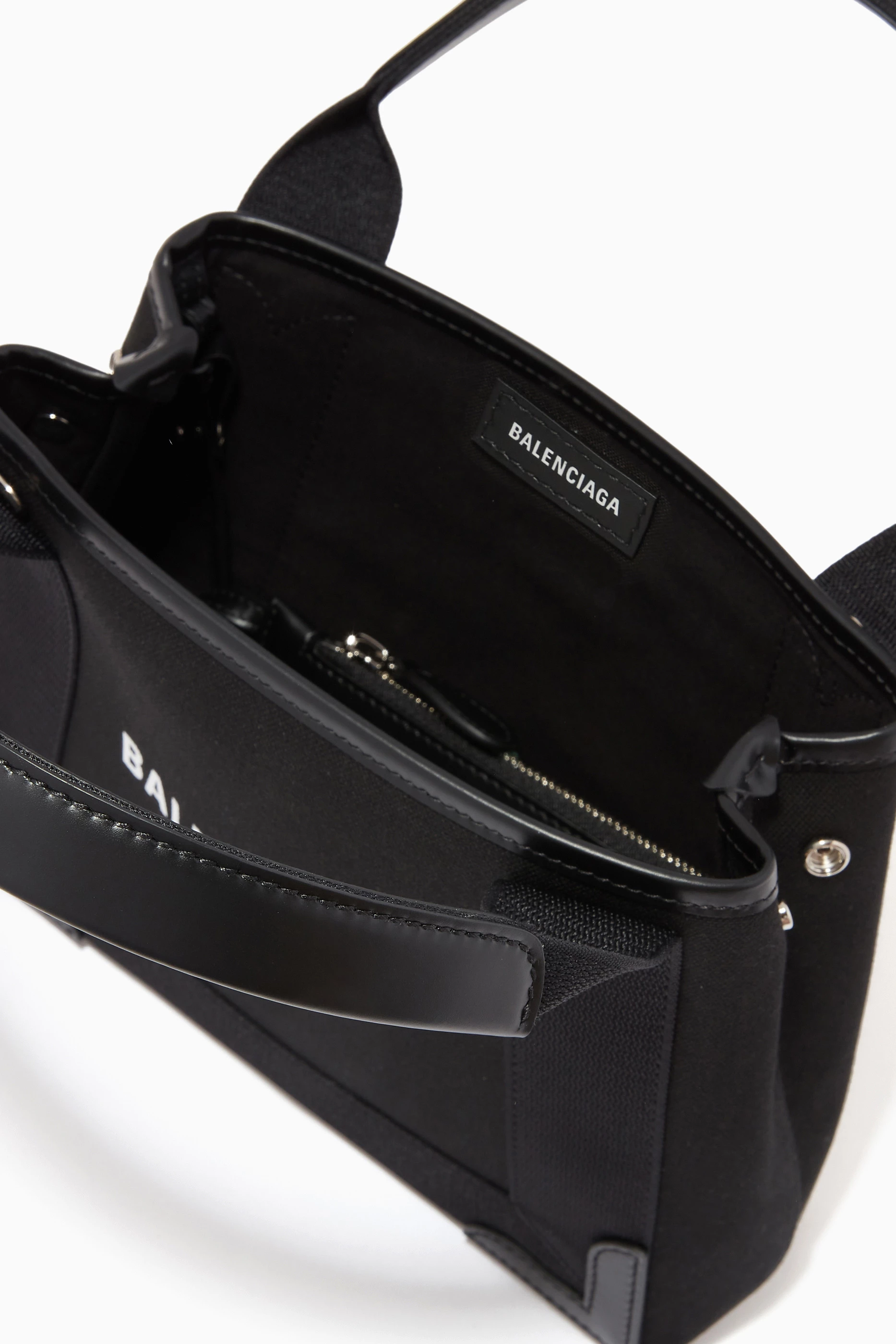 Balenciaga cabas top xs black