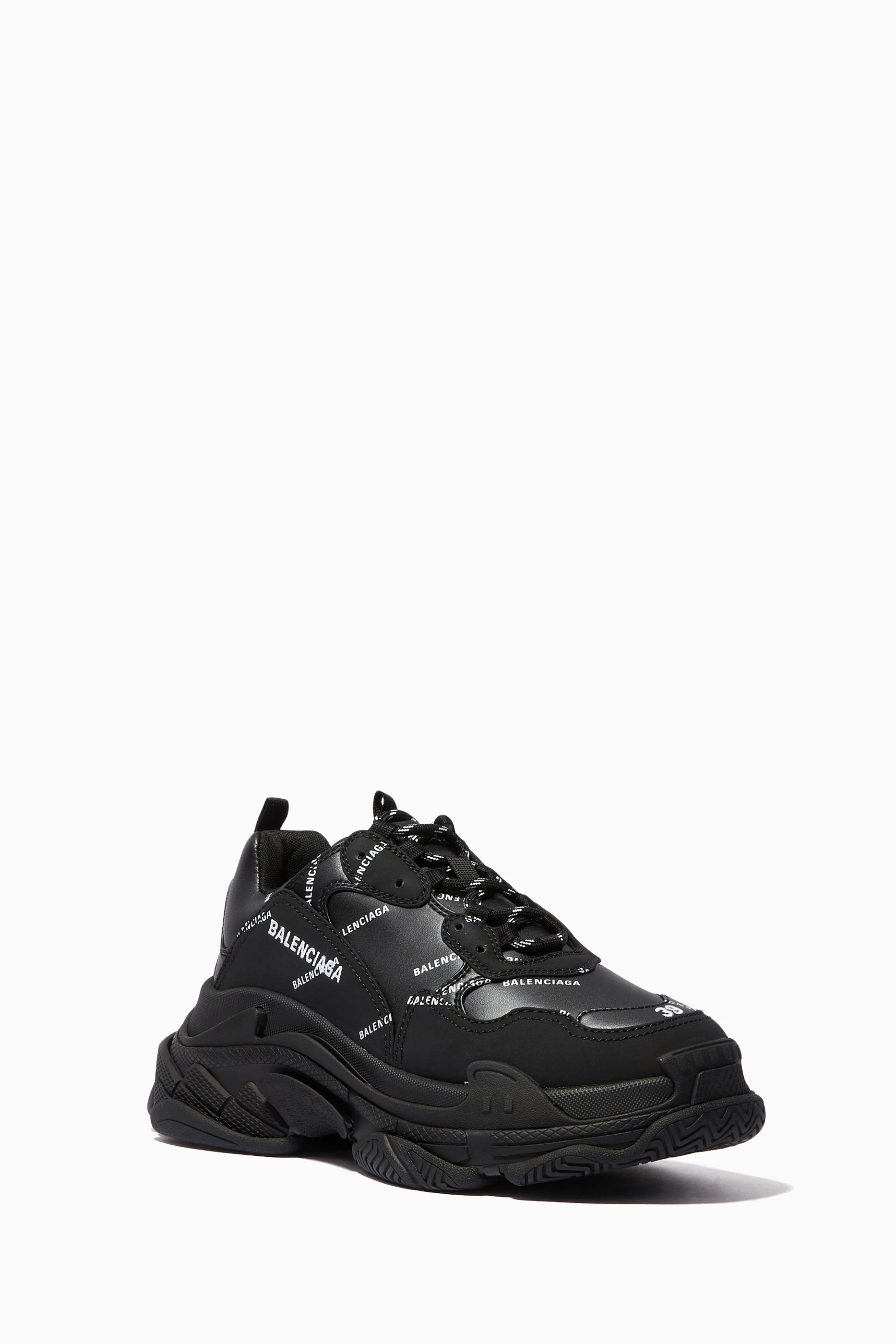 Balenciaga triple s black original store