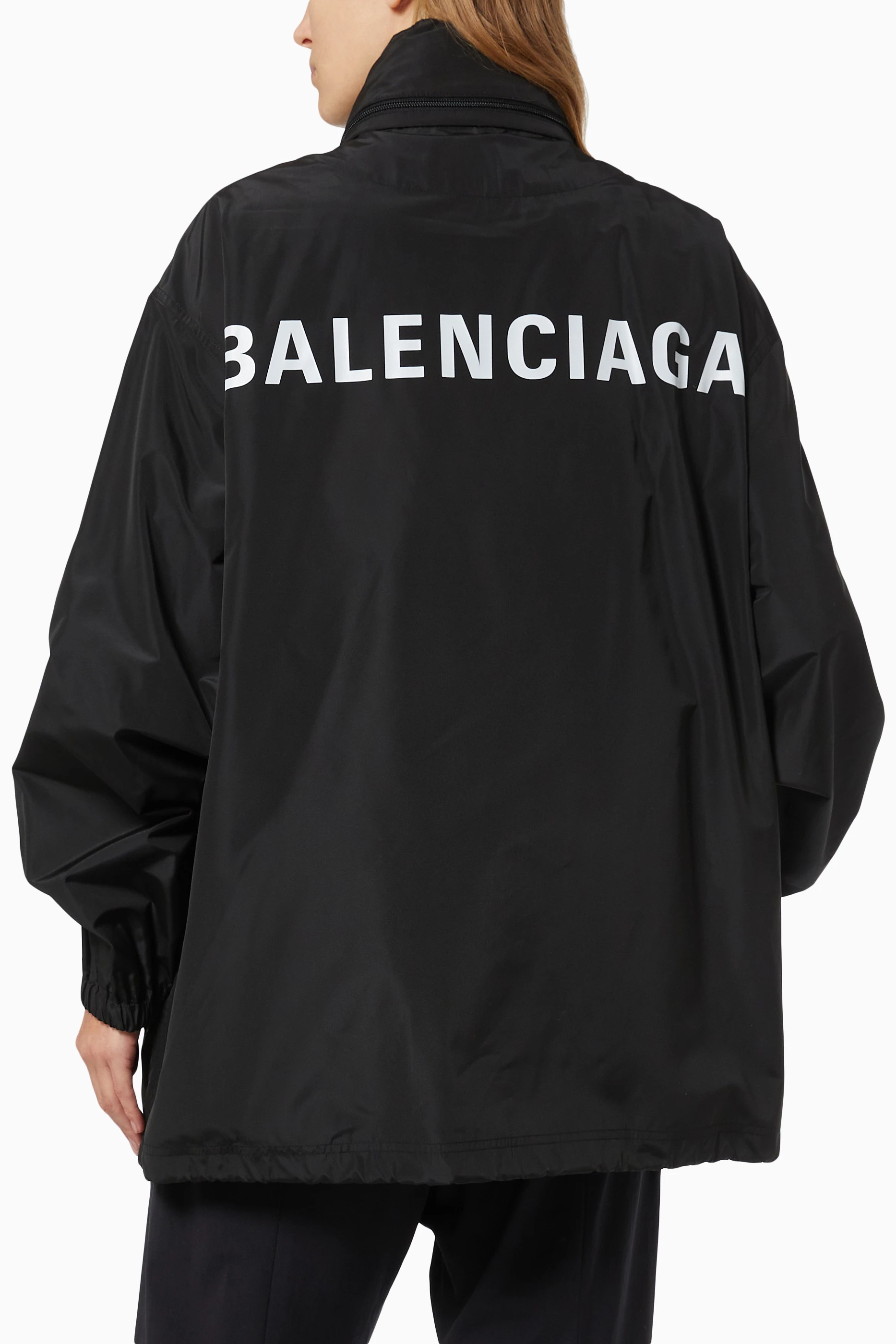 Balenciaga raincoat store womens