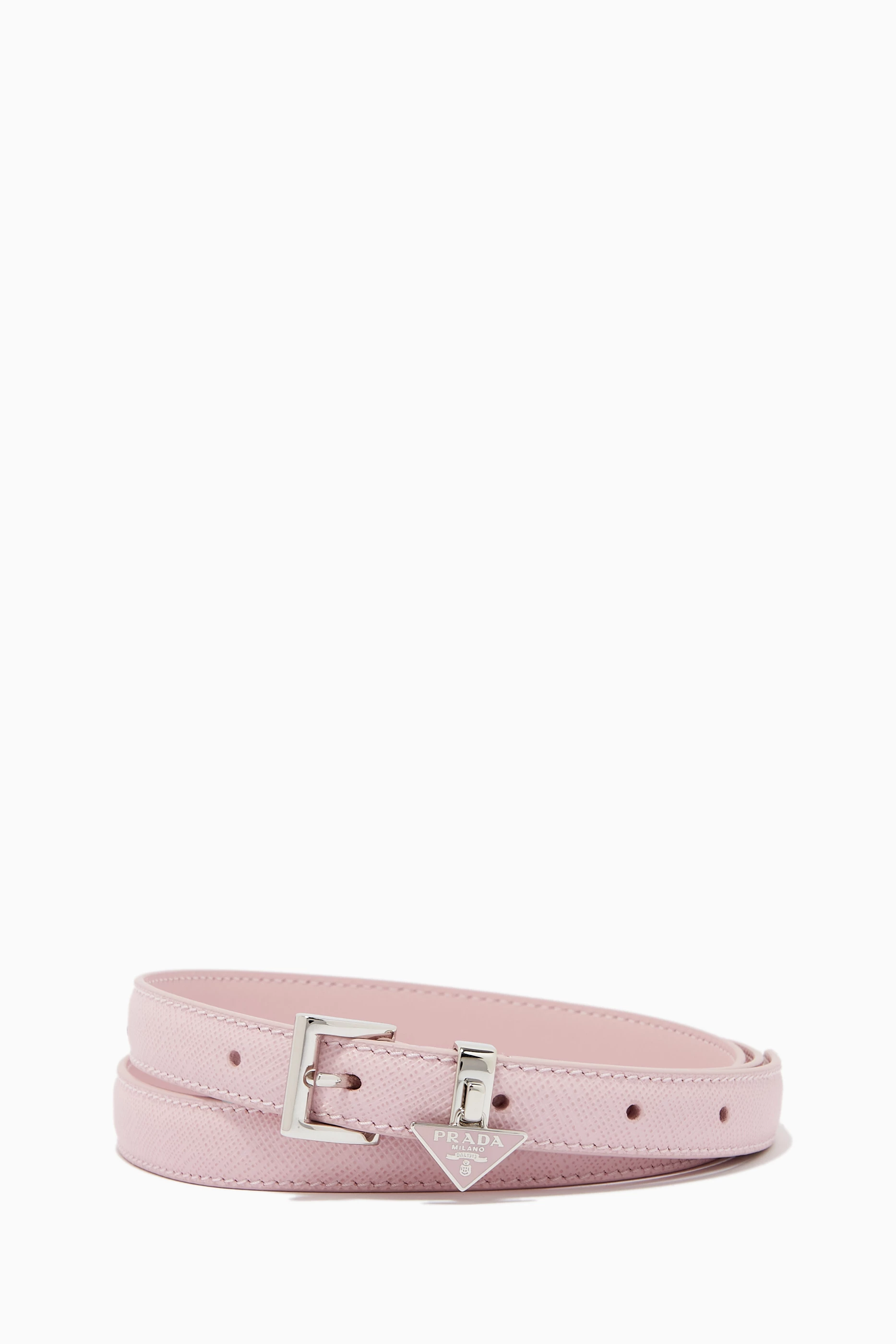 Pale pink top belt