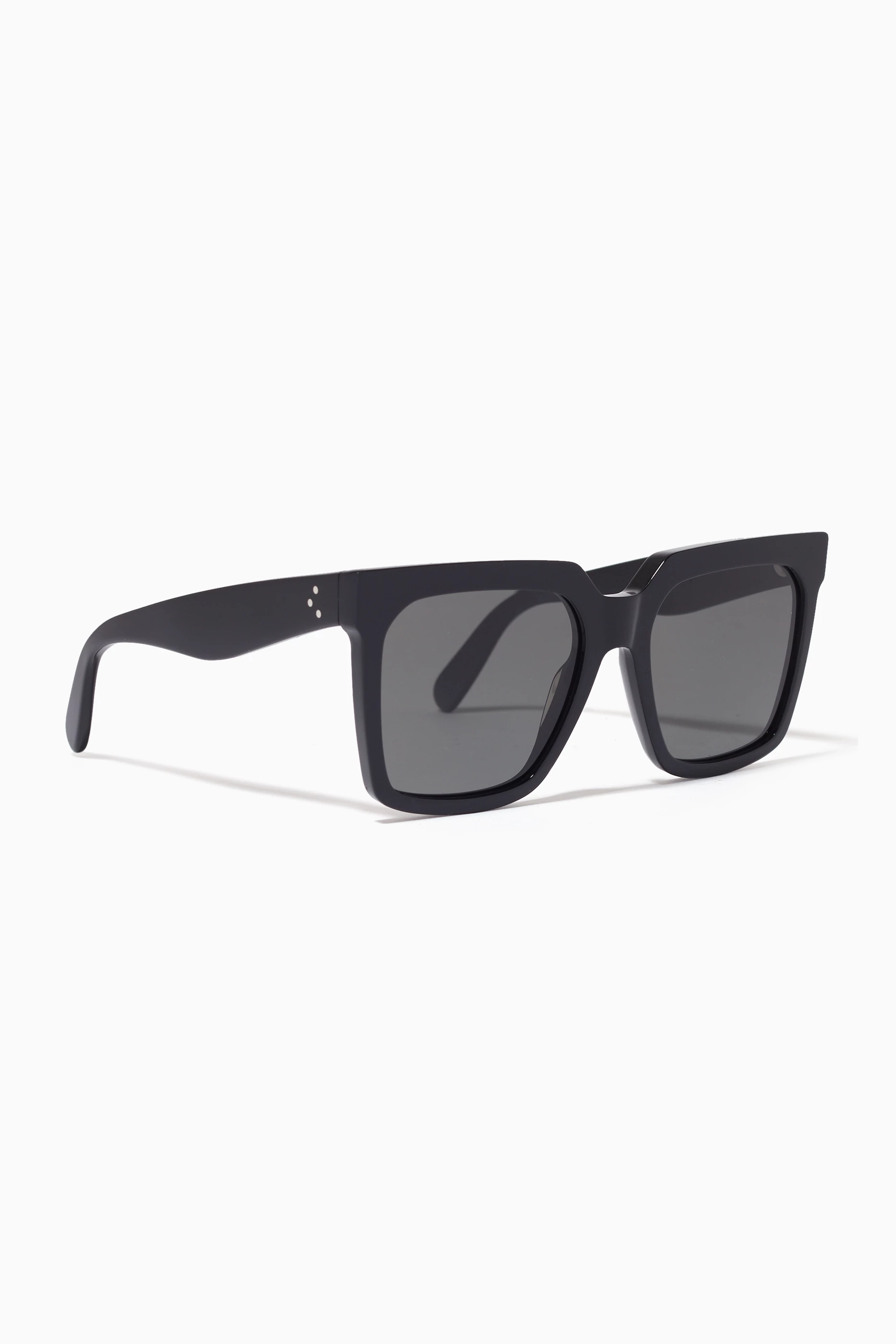 Buy Celine Black Square Sunglasses in Acetate for Women in UAE Ounass