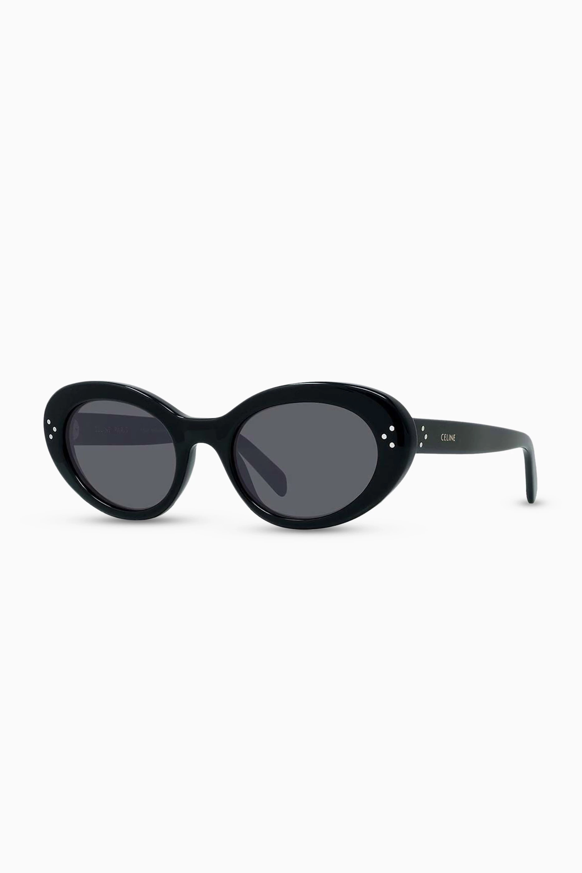 Oval designer sunglasses discount