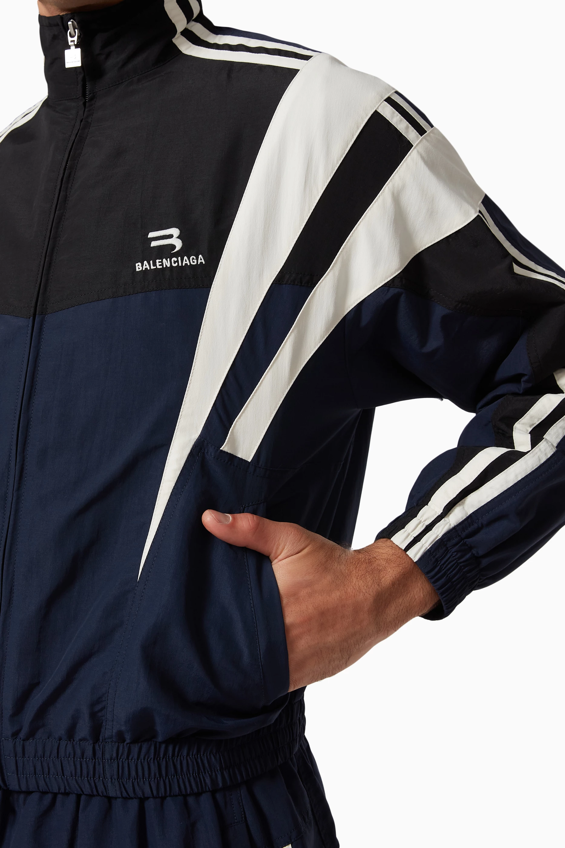 Balenciaga jacket navy outlet