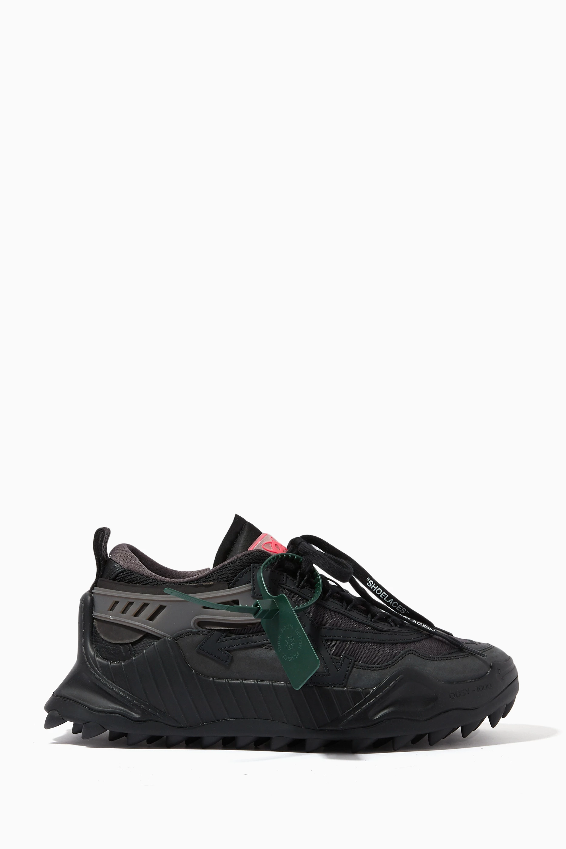 Buy Off White Black ODSY 1000 Sneakers in Mesh for Men in UAE Ounass
