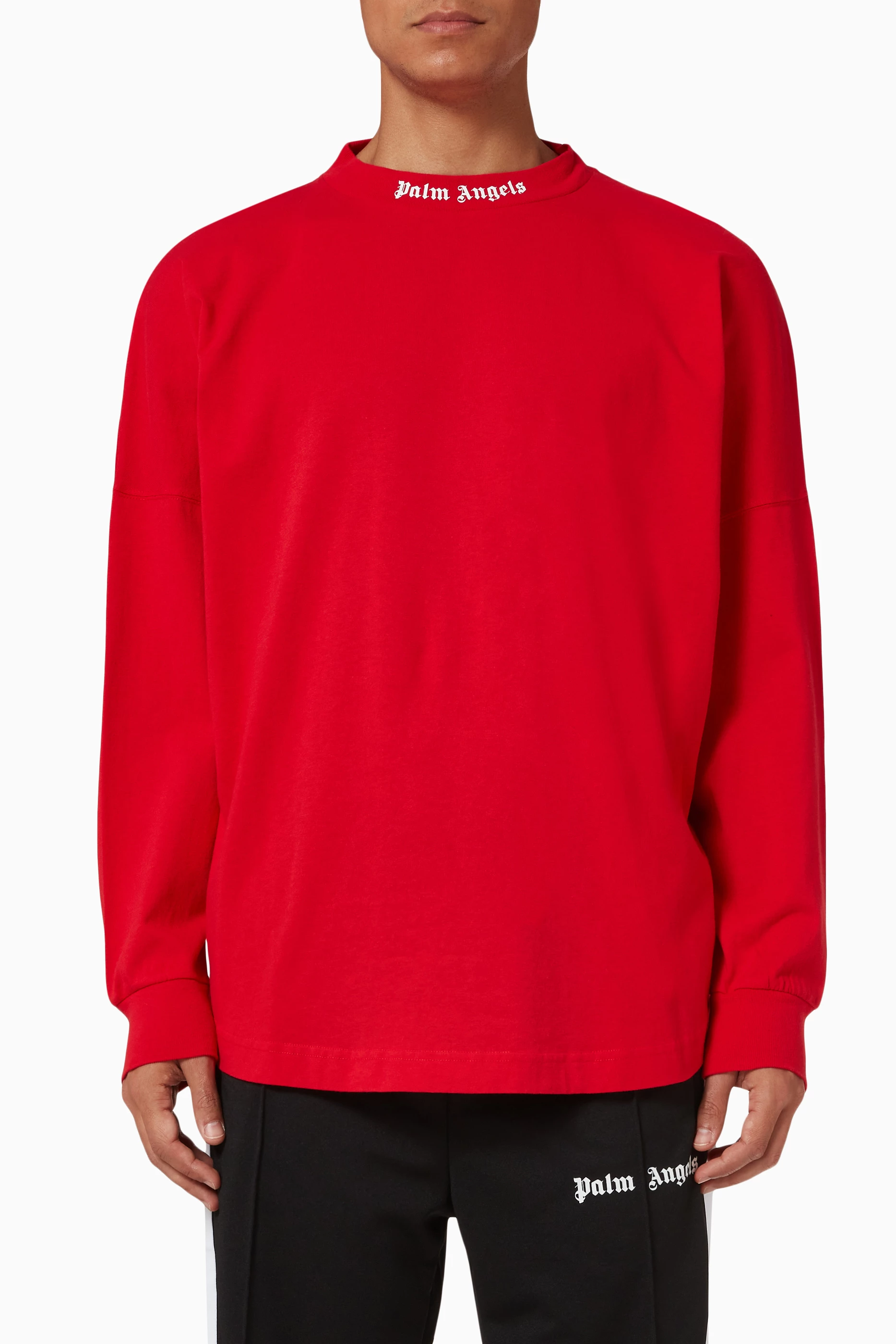 Red long sleeve sales t shirt