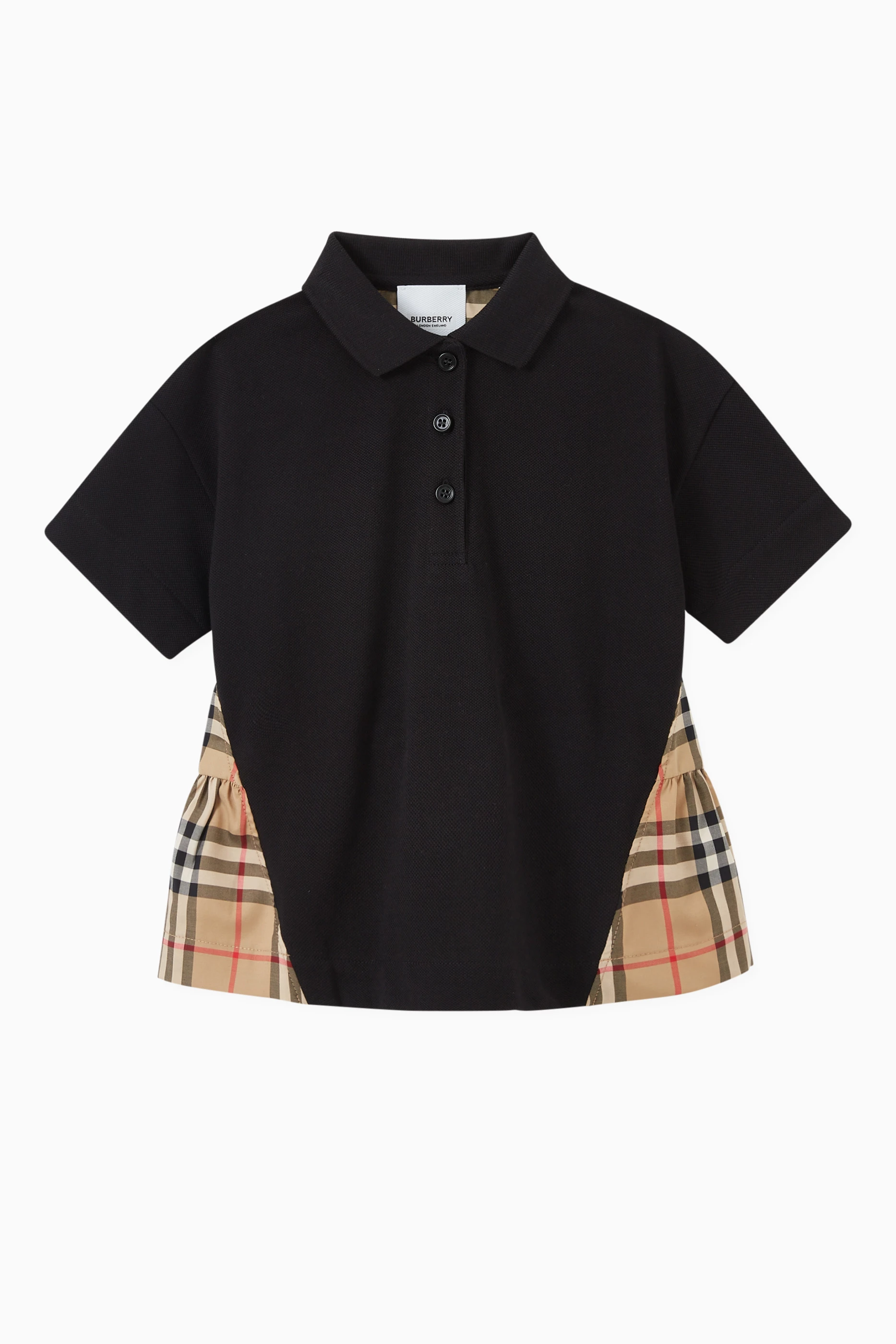 Burberry polo sale shirt kids grey