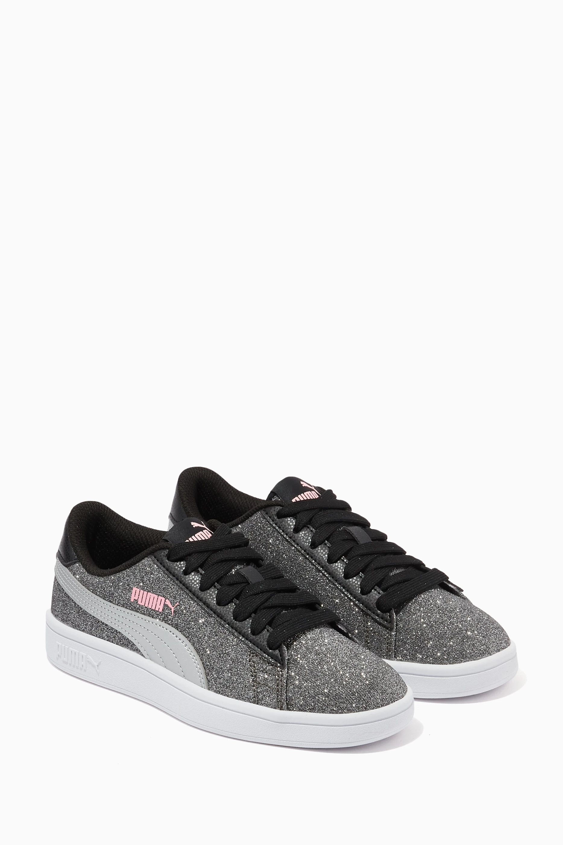 Puma smash v2 glitz glam sneaker hot sale