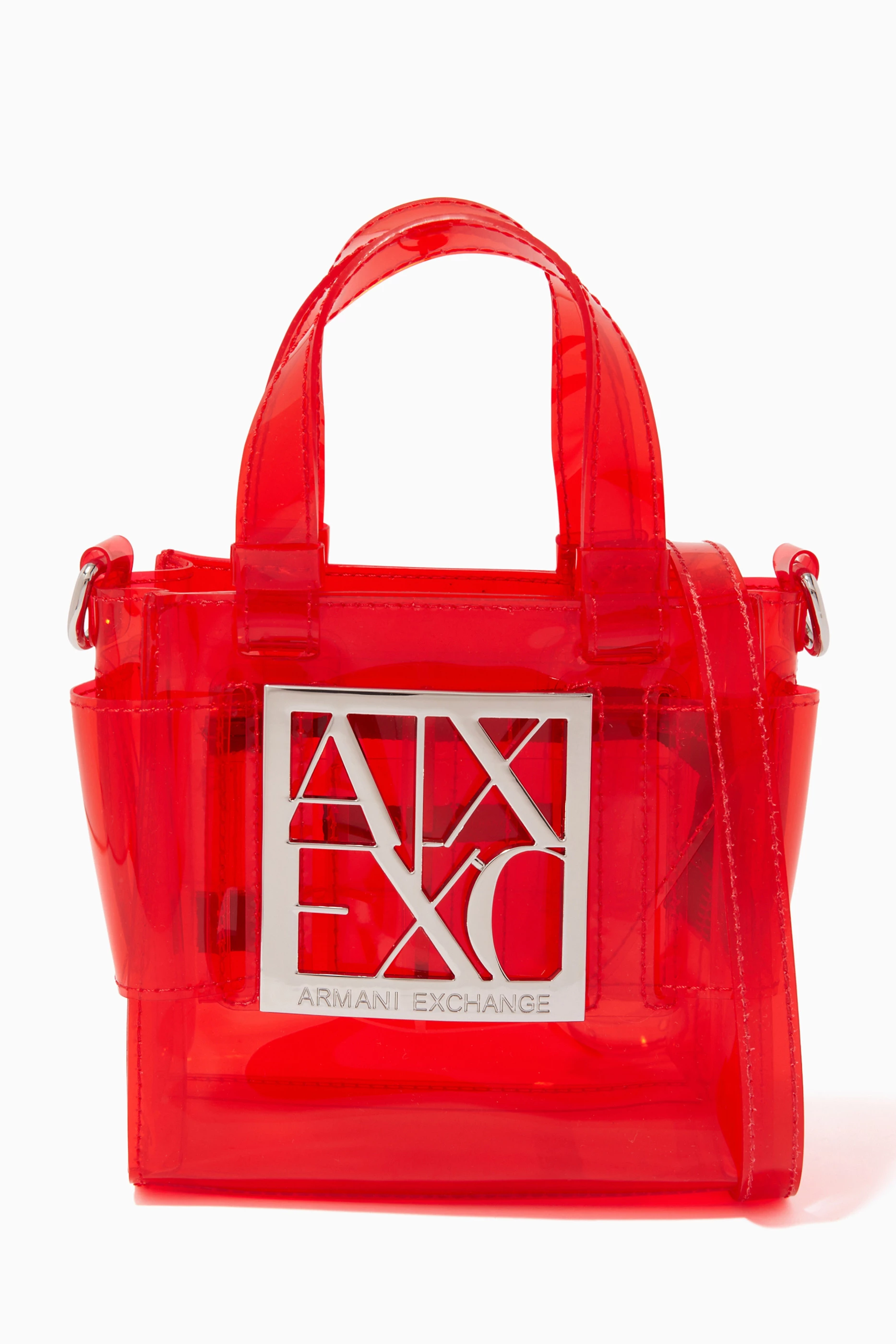 Armani pvc bag outlet