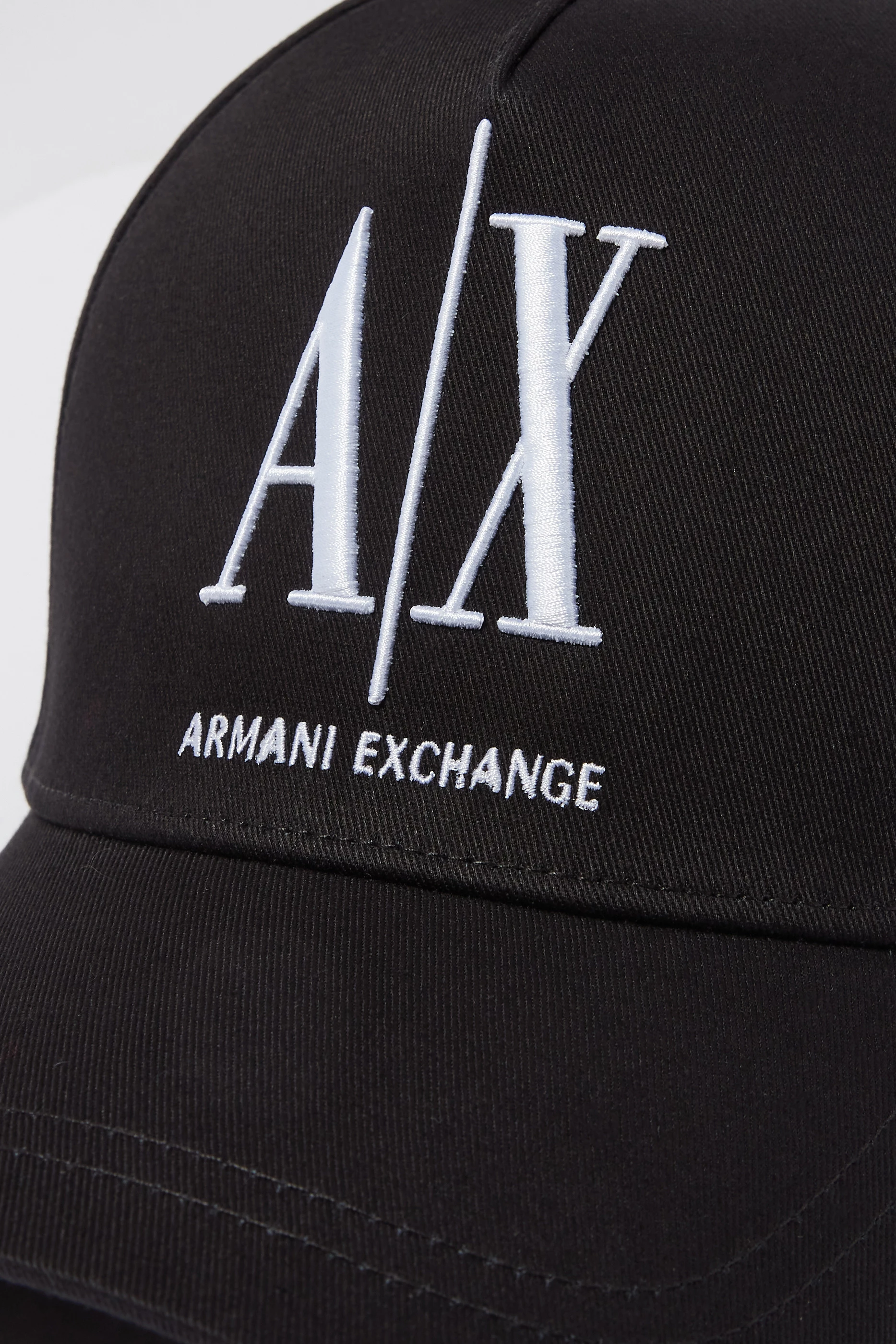 Armani exchange store cap black