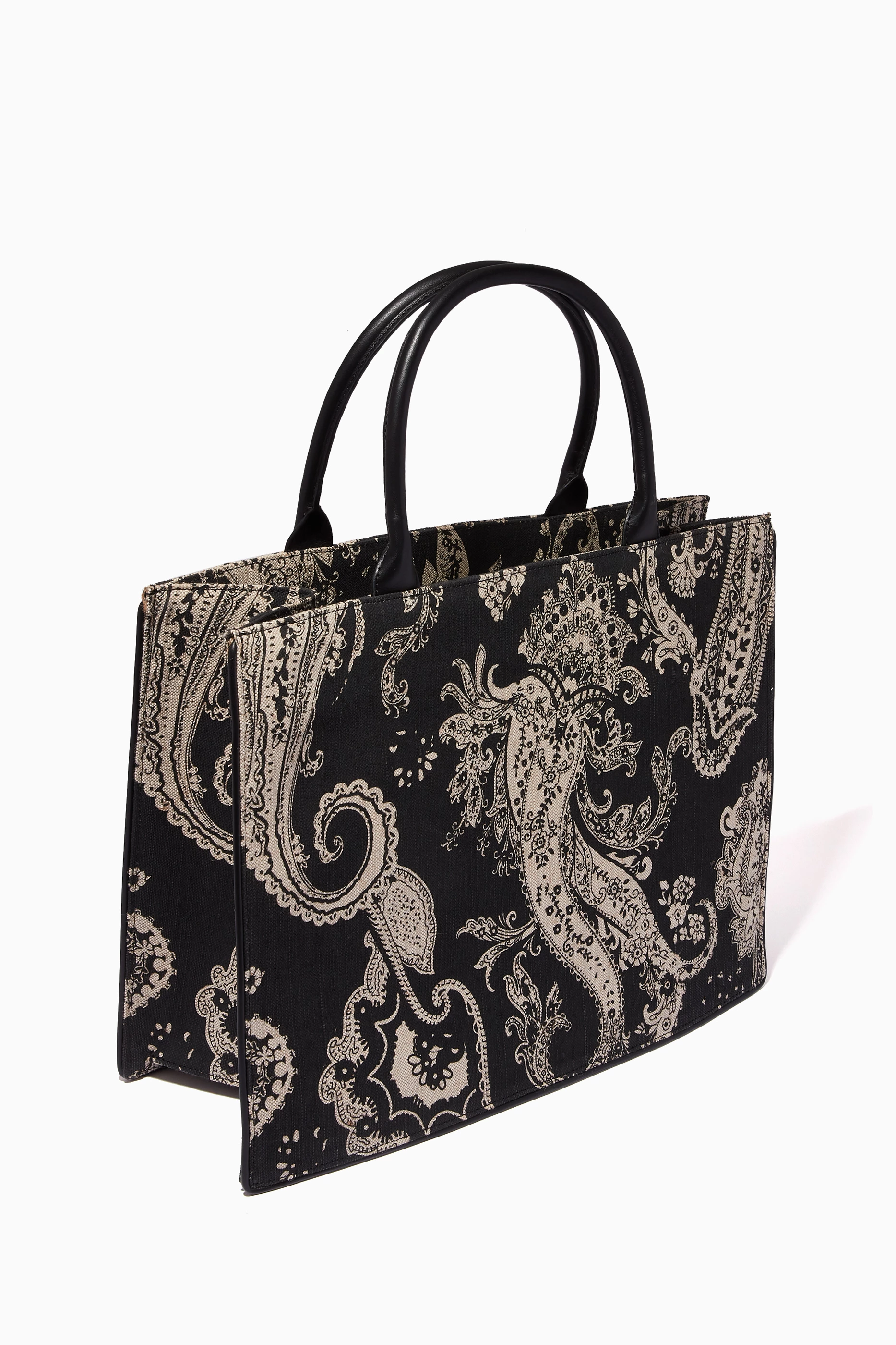 Paisley print tote bag discount
