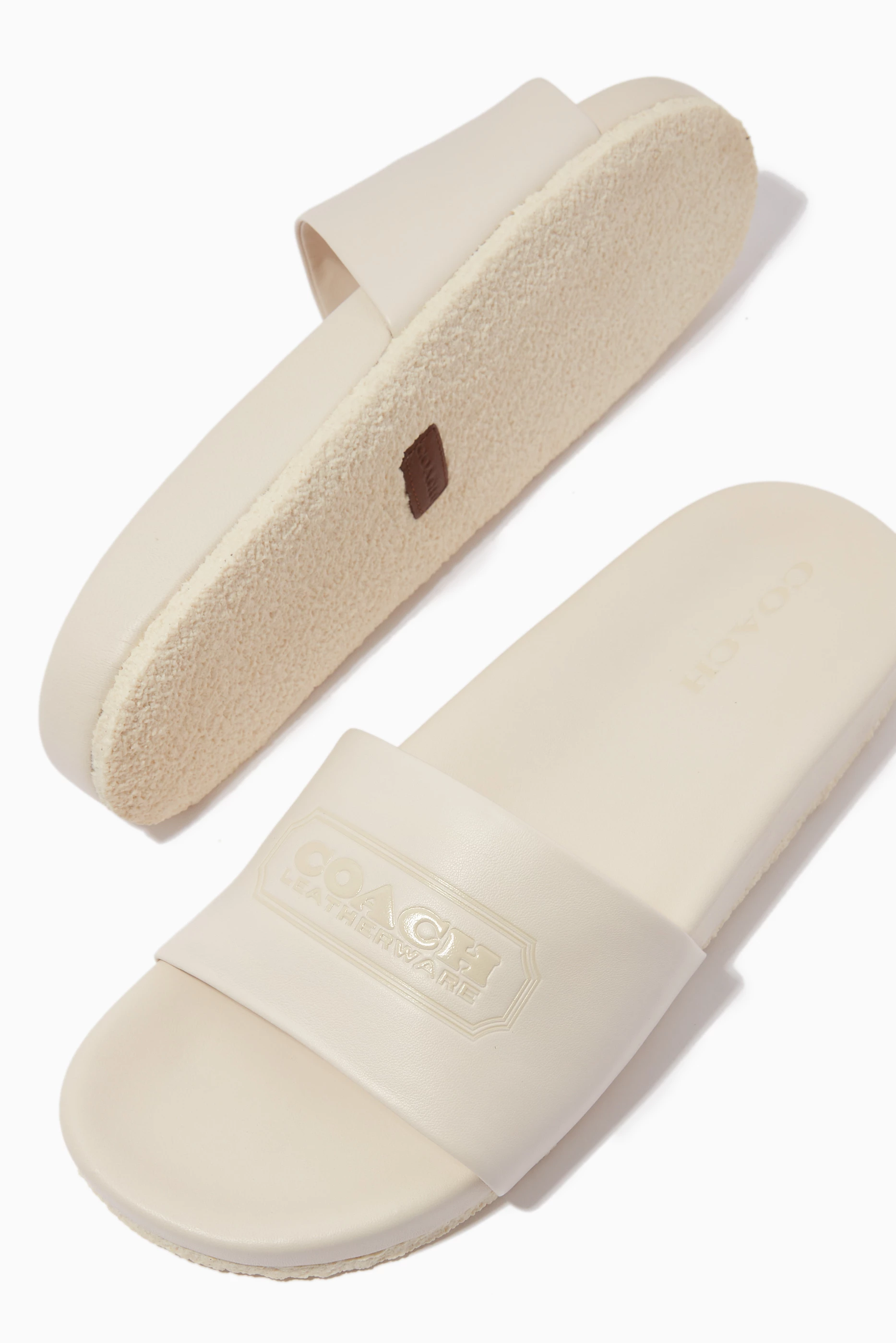 White coach slides deals