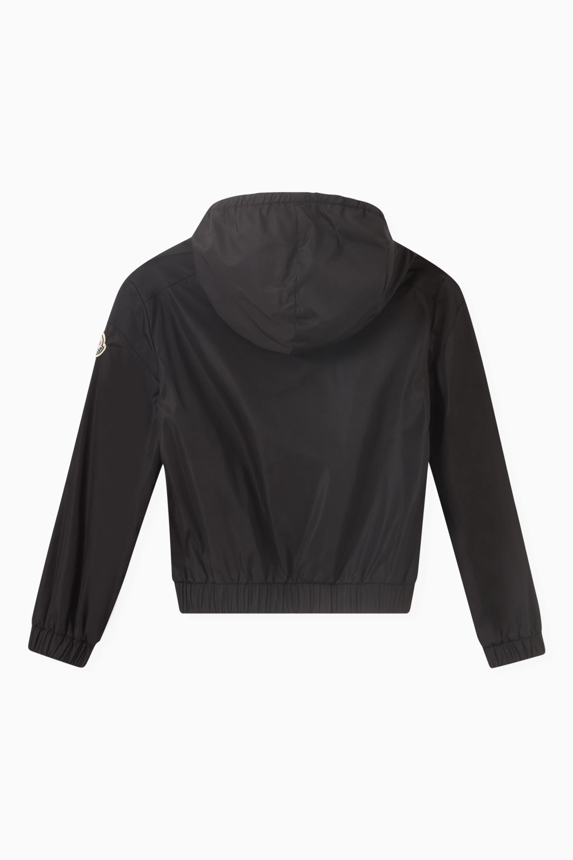 Buy Moncler Enfant Black Krastil Jacket in Nylon for Girls in UAE