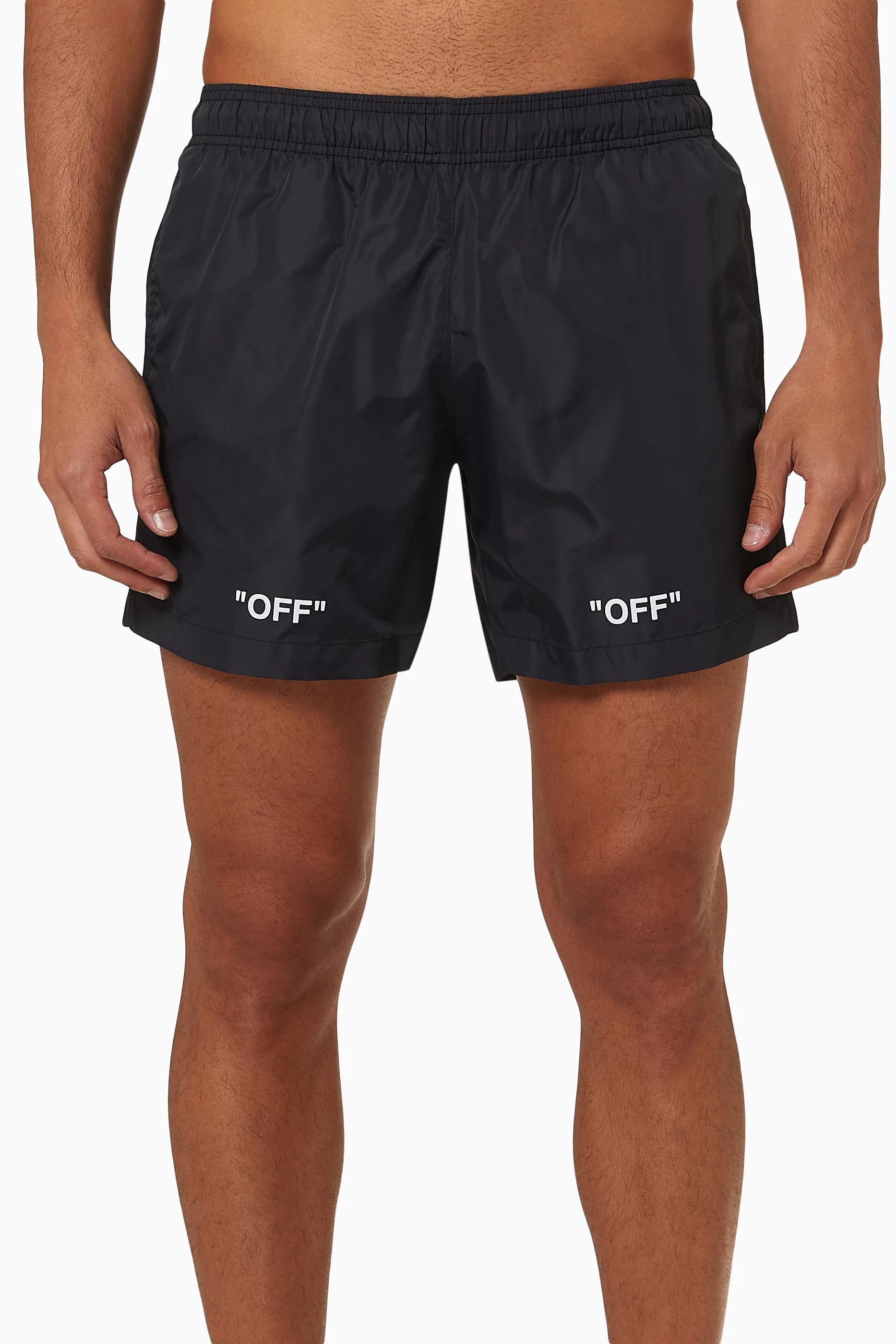 Off white sales swim trunks