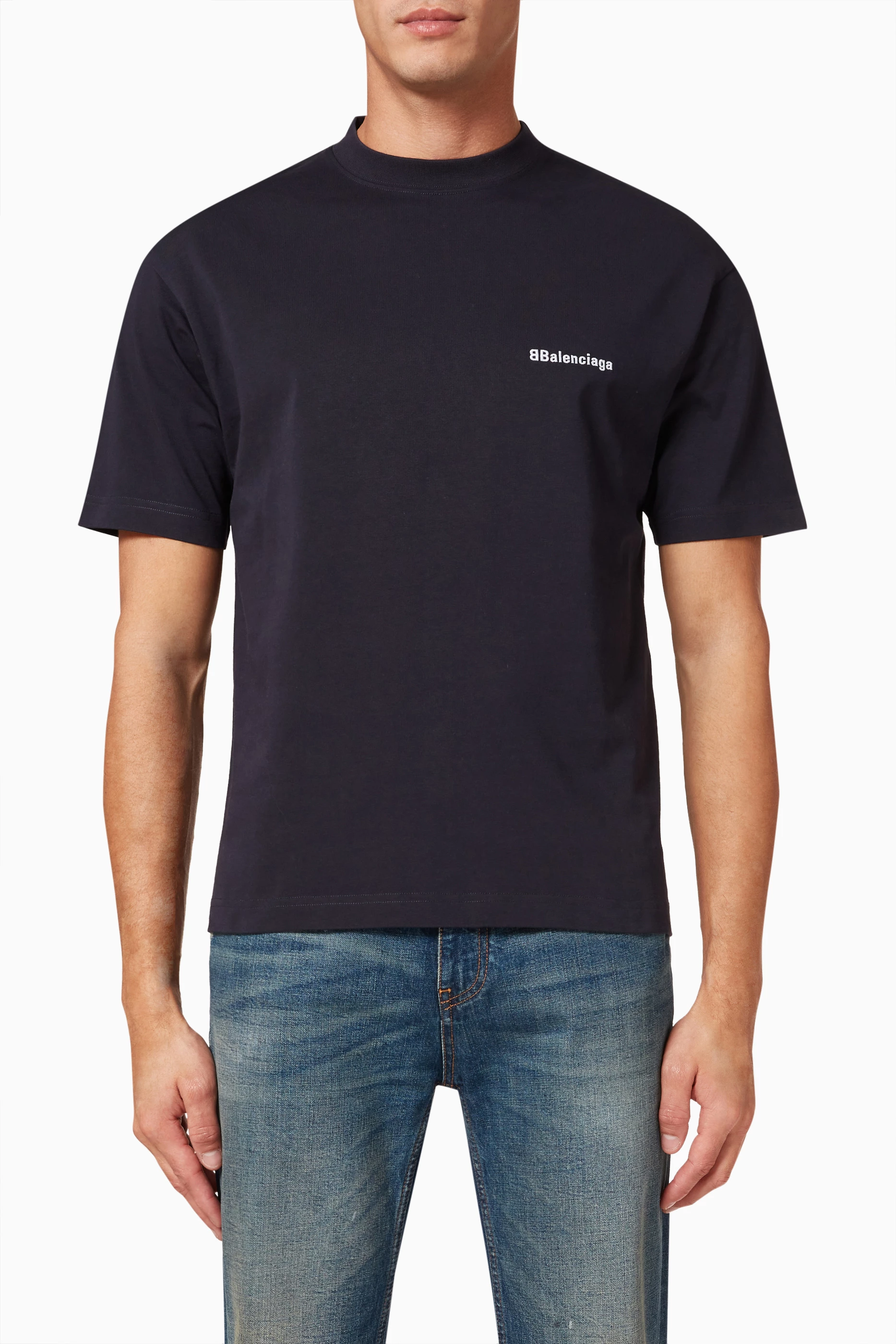 Balenciaga t shirt small logo store
