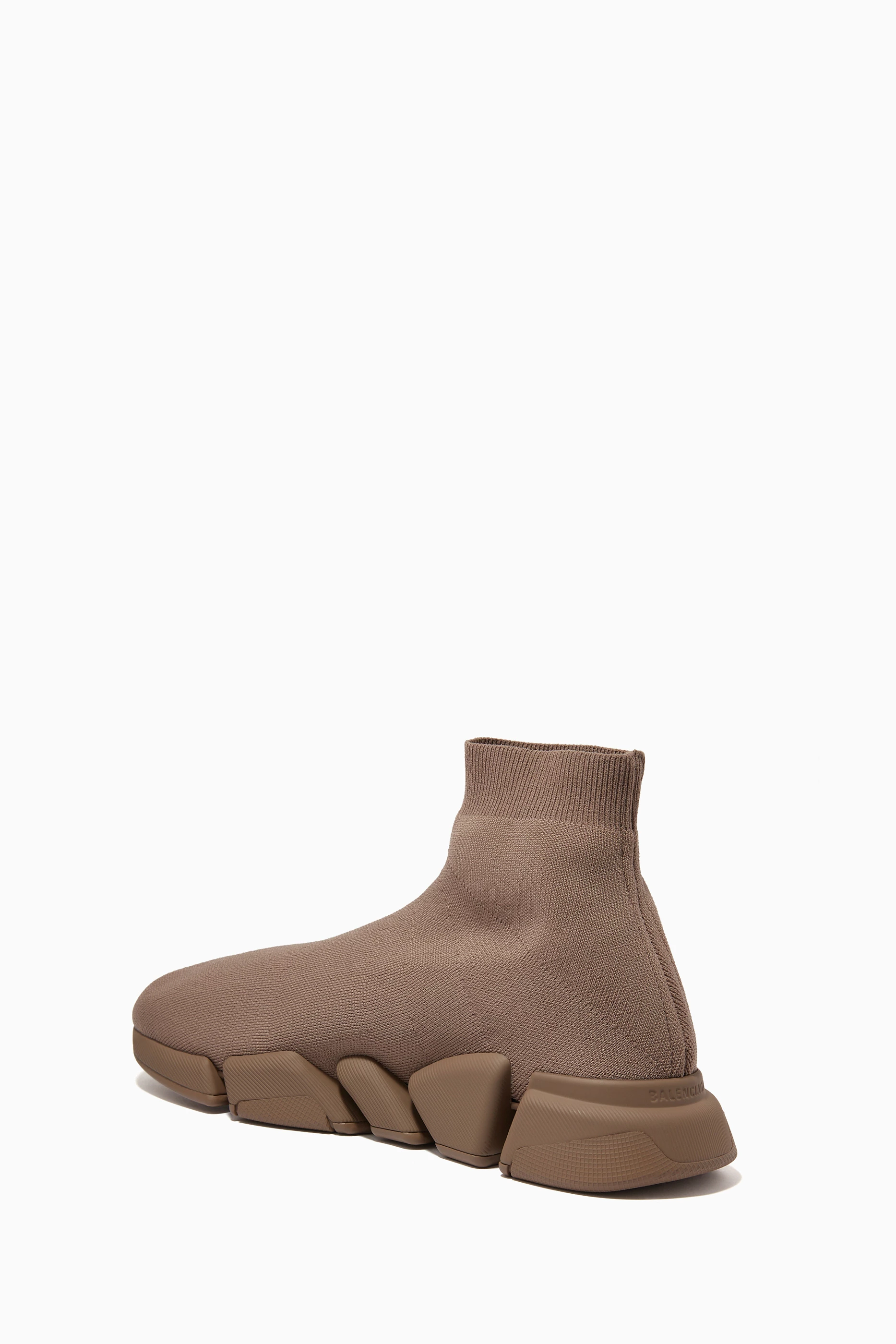 Balenciaga speed knit mens grey store