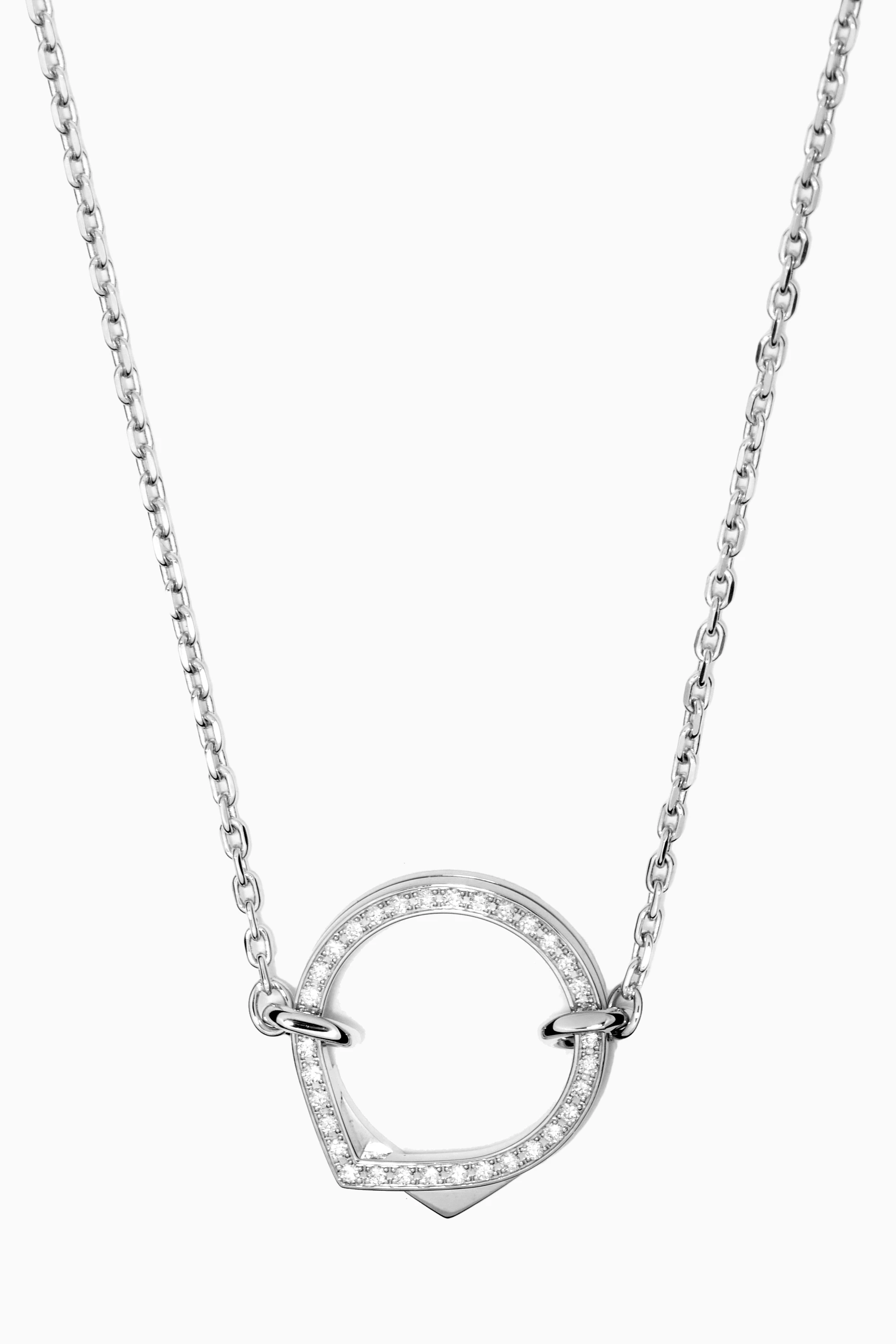 Women's white gold on sale necklaces