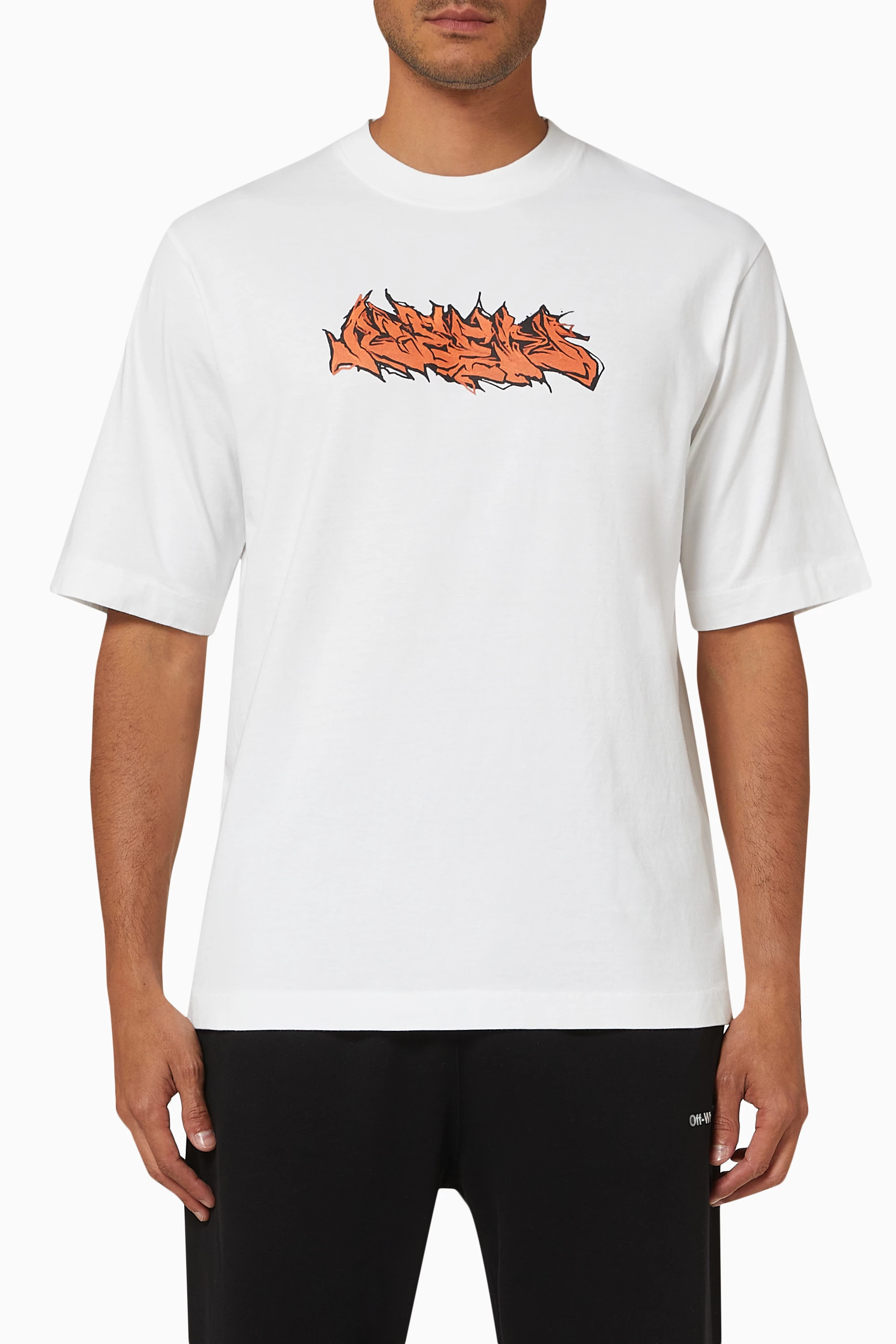 Off white deals neon shirt