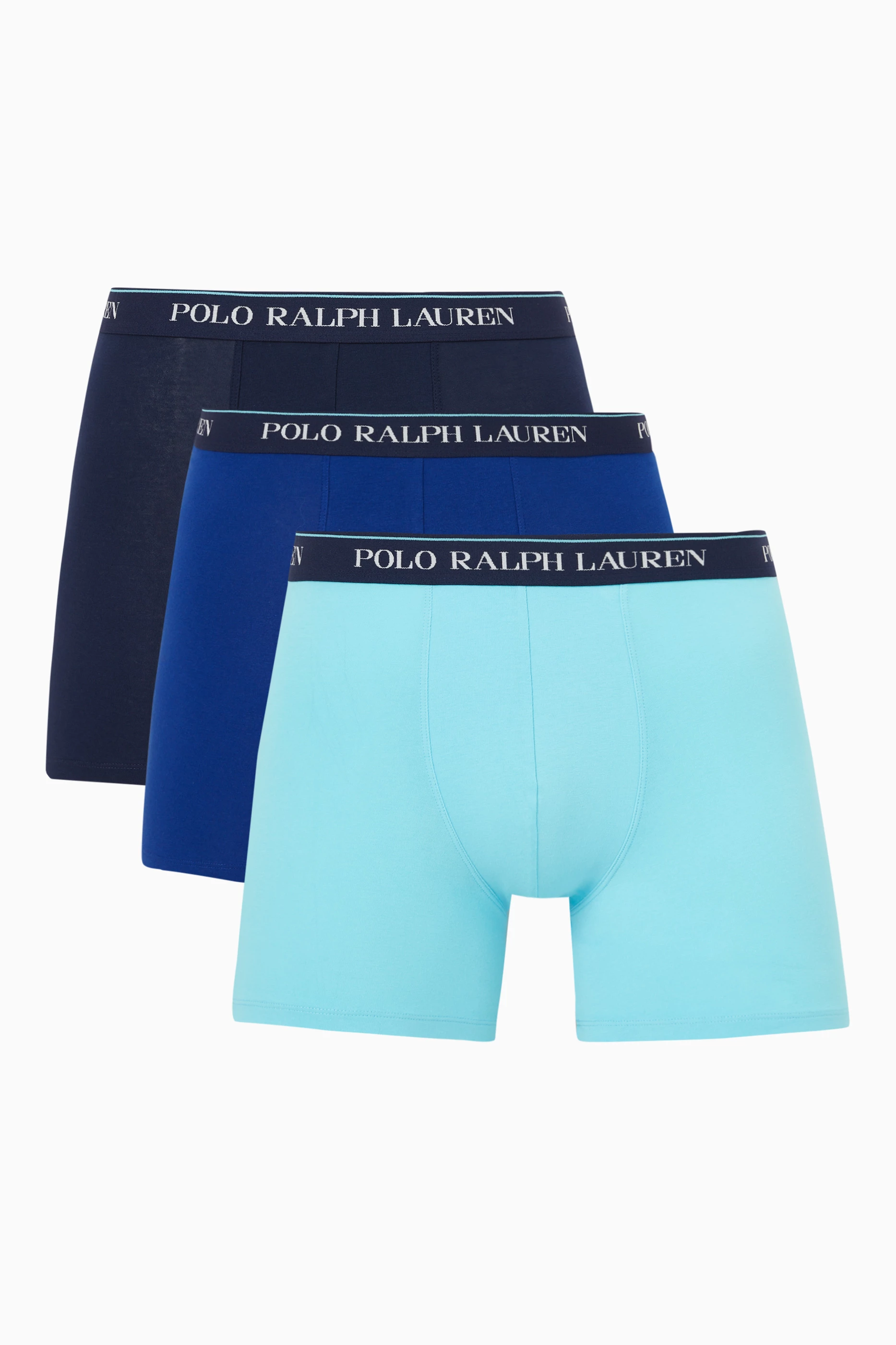 Buy Polo Ralph Lauren Multicolour Classic Logo Boxer Briefs in